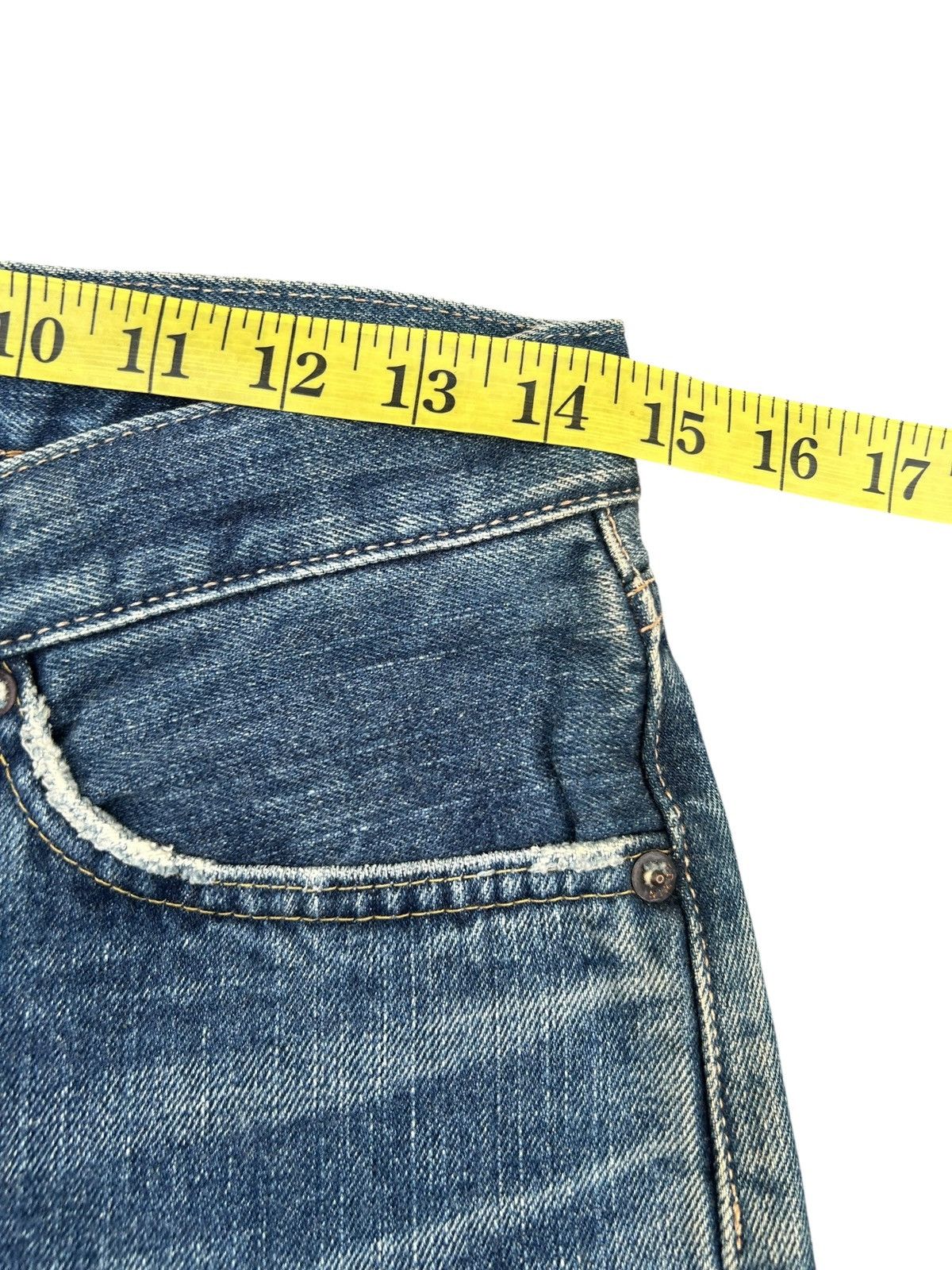 Kapital Vintage Edwin 505 Selvedge LowRize Japanese brand Denim jean Size US 29 - 9 Thumbnail