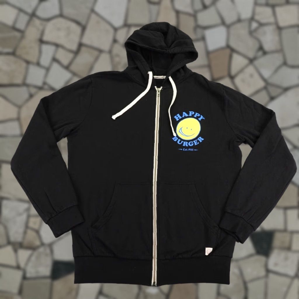 Marine Layer VINTAGE Marine Layer Hoodie Men's Small Black Zip Up Sweater Jacket 90s Outdoor Cotton Modal Lyocell Size US S / EU 44-46 / 1 - 1 Thumbnail