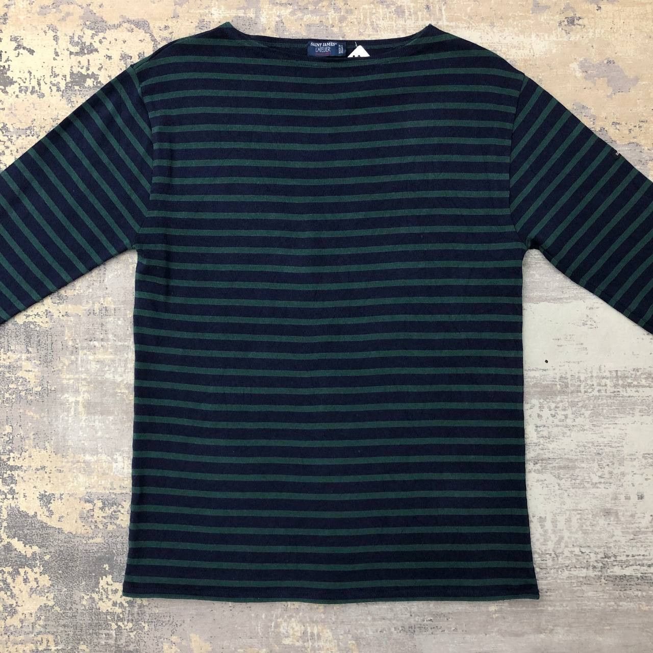 Saint James T193 MADE IN FRANCE SAINT JAMES L'ATELIER STRIPED TEE Size US M / EU 48-50 / 2 - 3 Thumbnail