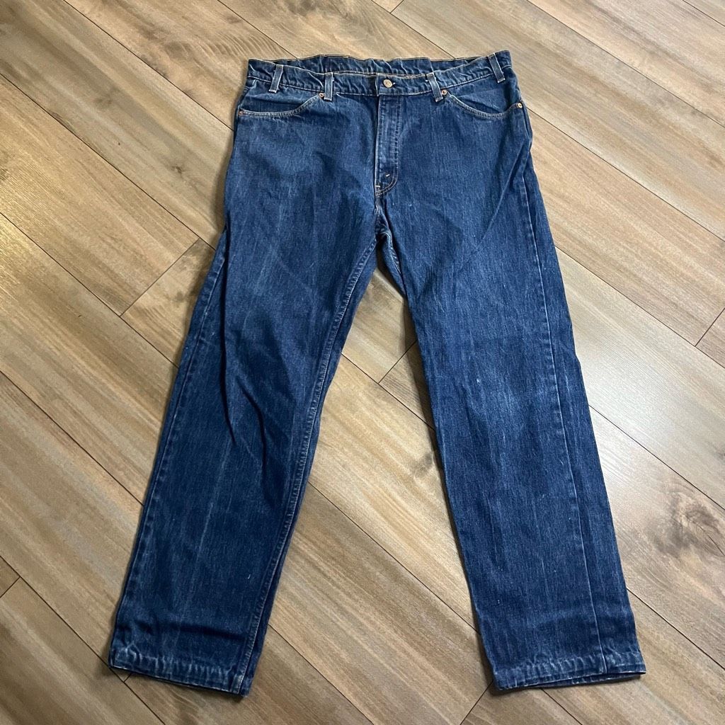Levi's Vintage Levi 506 Blue Denim Casual Jeans Men 38x30 Size US 38 / EU 54 - 2 Thumbnail