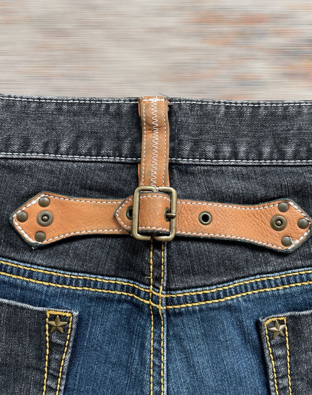 Japanese Brand PIASPORT LEATHER BUCKLE BACK (LG20) Size US 37 - 9 Thumbnail