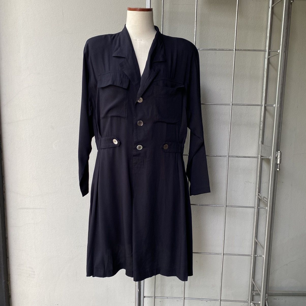 Y's Y’s bis Black Elegance Dress Size XL / US 12-14 / IT 48-50 - 7 Thumbnail