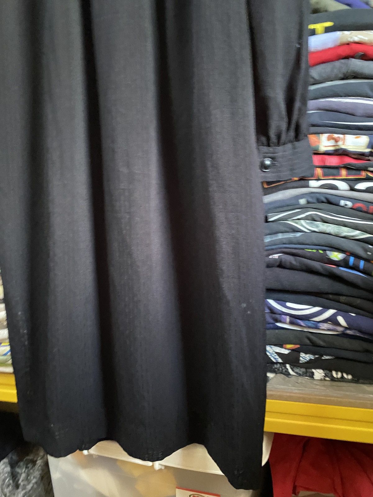 Designer × Givenchy Formal Givenchy luxury Black Wool Dress With Lace Size L / US 10 / IT 46 - 12 Thumbnail