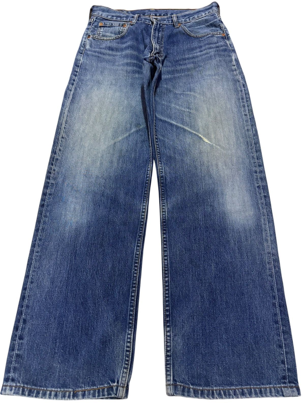 Levi's Vtg 90s Levis 503 Distressed Jeans Size US 30 / EU 46 - 1 Thumbnail