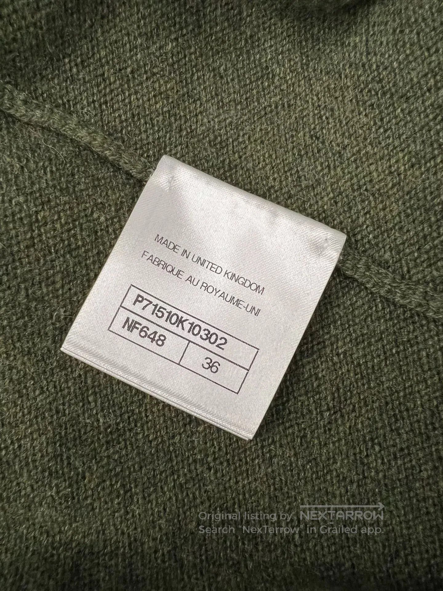 Chanel Chanel Green Long Cashmere Cardigan. Size US S / EU 44-46 / 1 - 5 Thumbnail