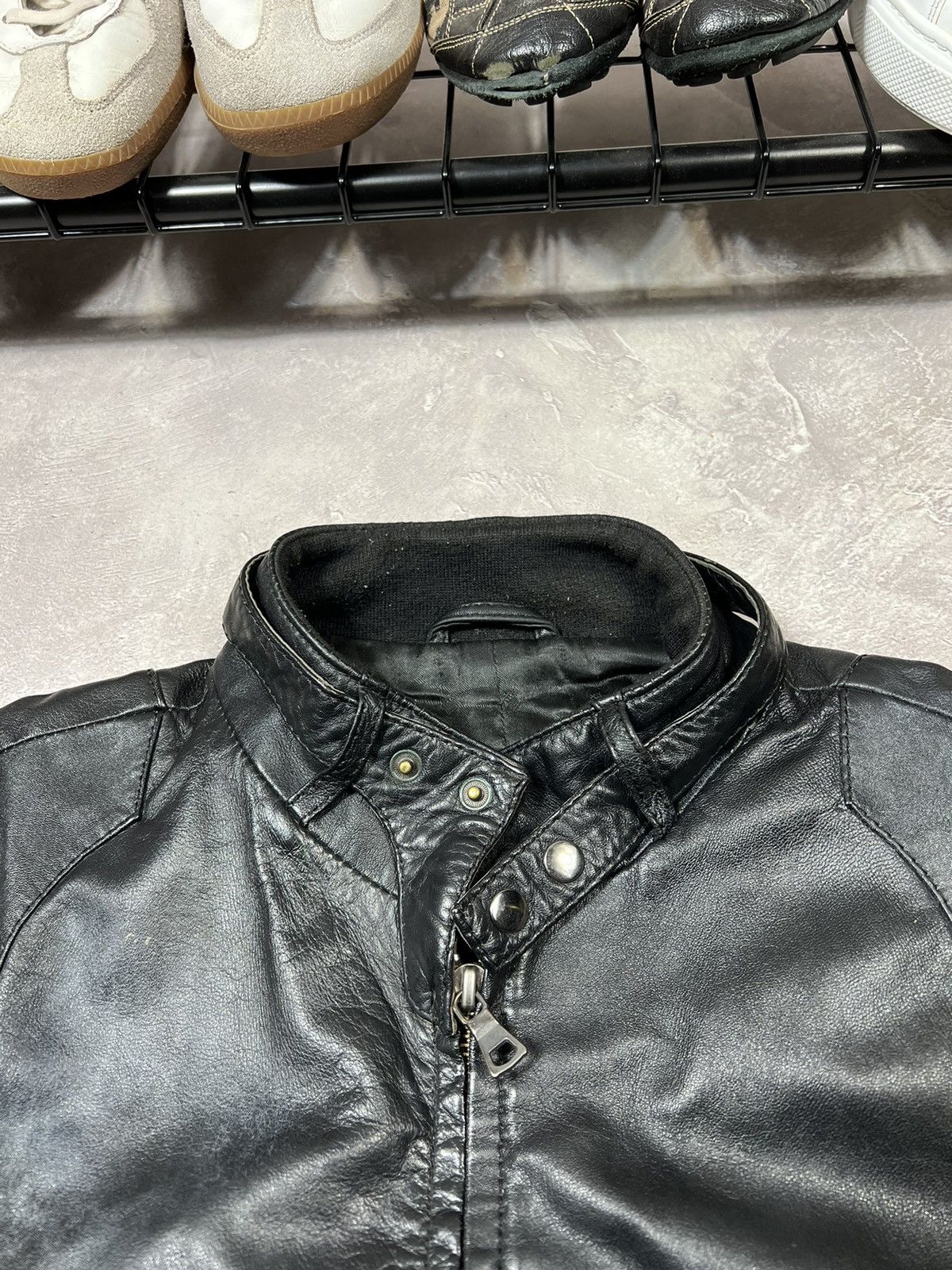 Other Vintage Racing Biker Y2k Leather Jacket Size US M / EU 48-50 / 2 - 6 Thumbnail