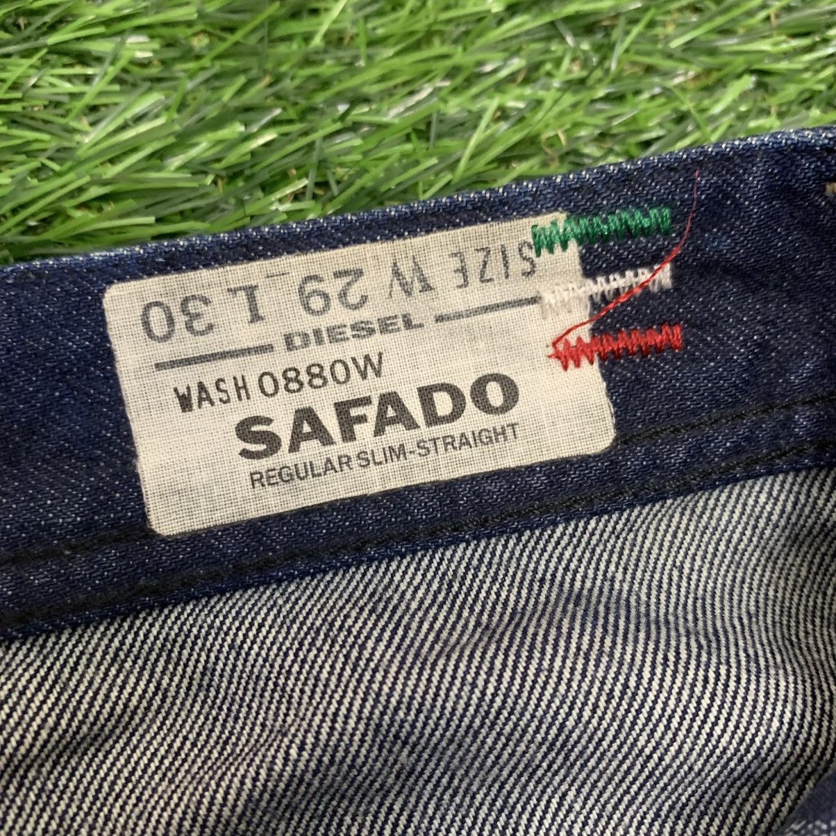 Diesel × Vintage Diesel Safado 0880W Jeans Slim Straight Size US 33 - 21 Thumbnail