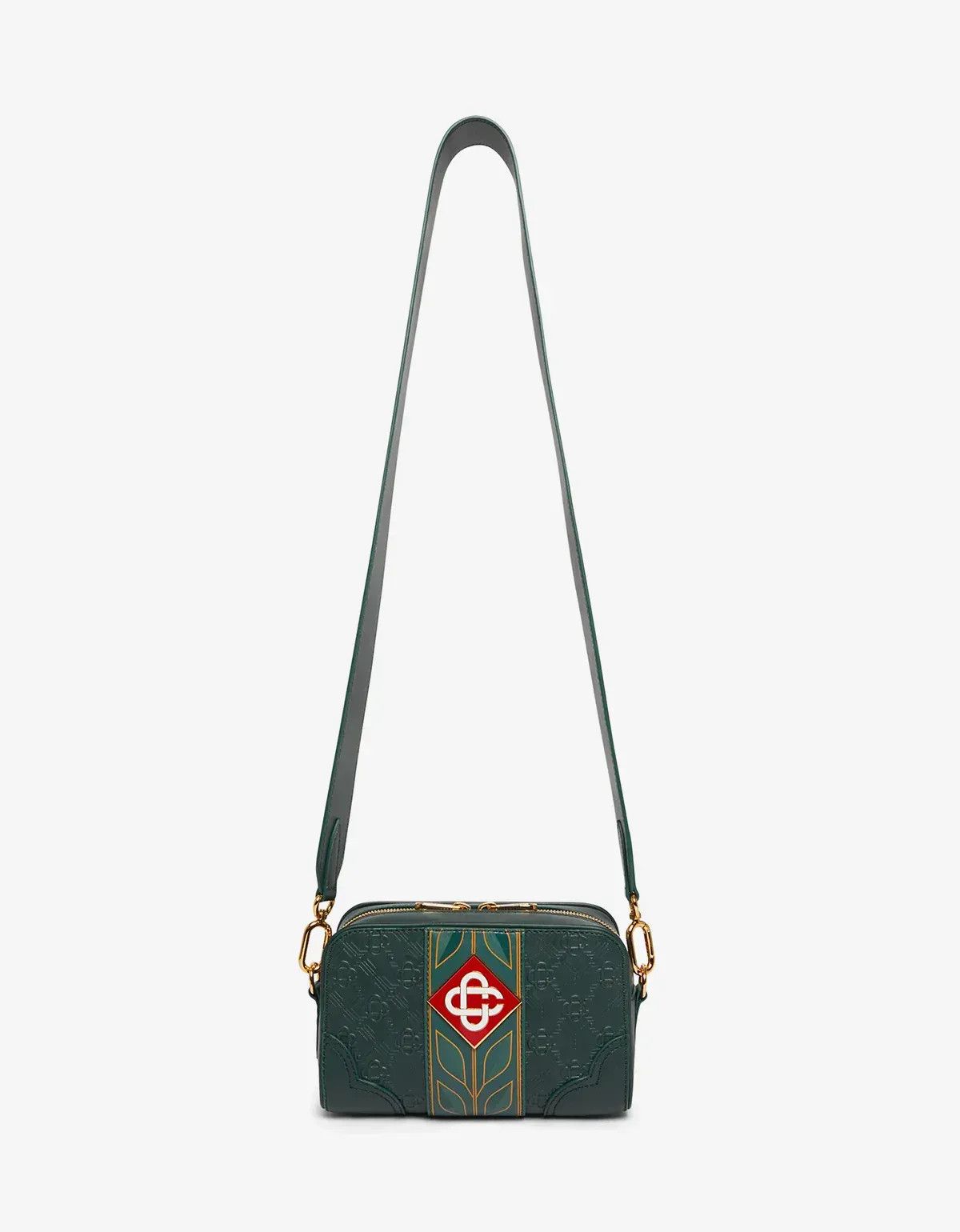 Casablanca Casablanca Green Monogram Crossbody Bag Size ONE SIZE - 5 Thumbnail
