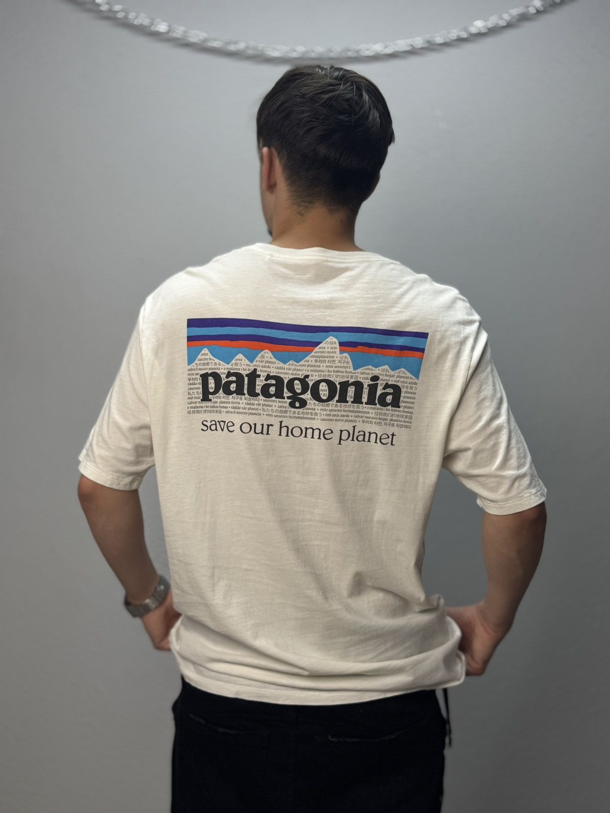Patagonia Vintage Patagonia T-shirt White Outdoor Arcteryx Style Y2K Size US M / EU 48-50 / 2 - 1 Thumbnail