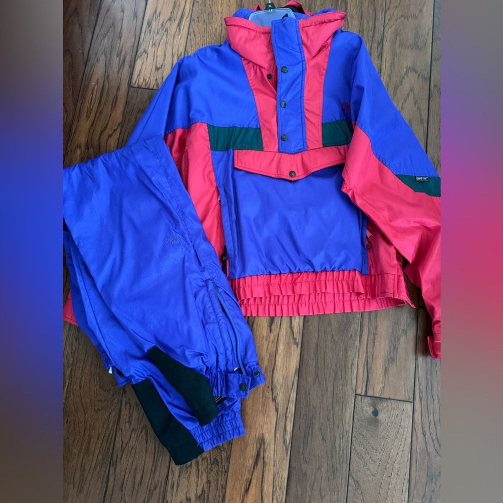 The North Face Vintage 90’s THE NORTH FACE GORE-TEX Ski Jacket Pant Set 10 Size M / US 6-8 / IT 42-44 - 1 Thumbnail