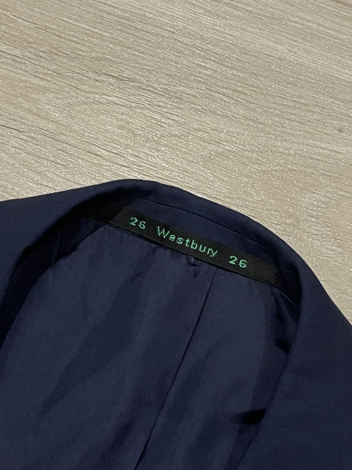 C&A Vintage double-breasted blazer classic jacket dark blue c&a Size 44R - 10 Thumbnail