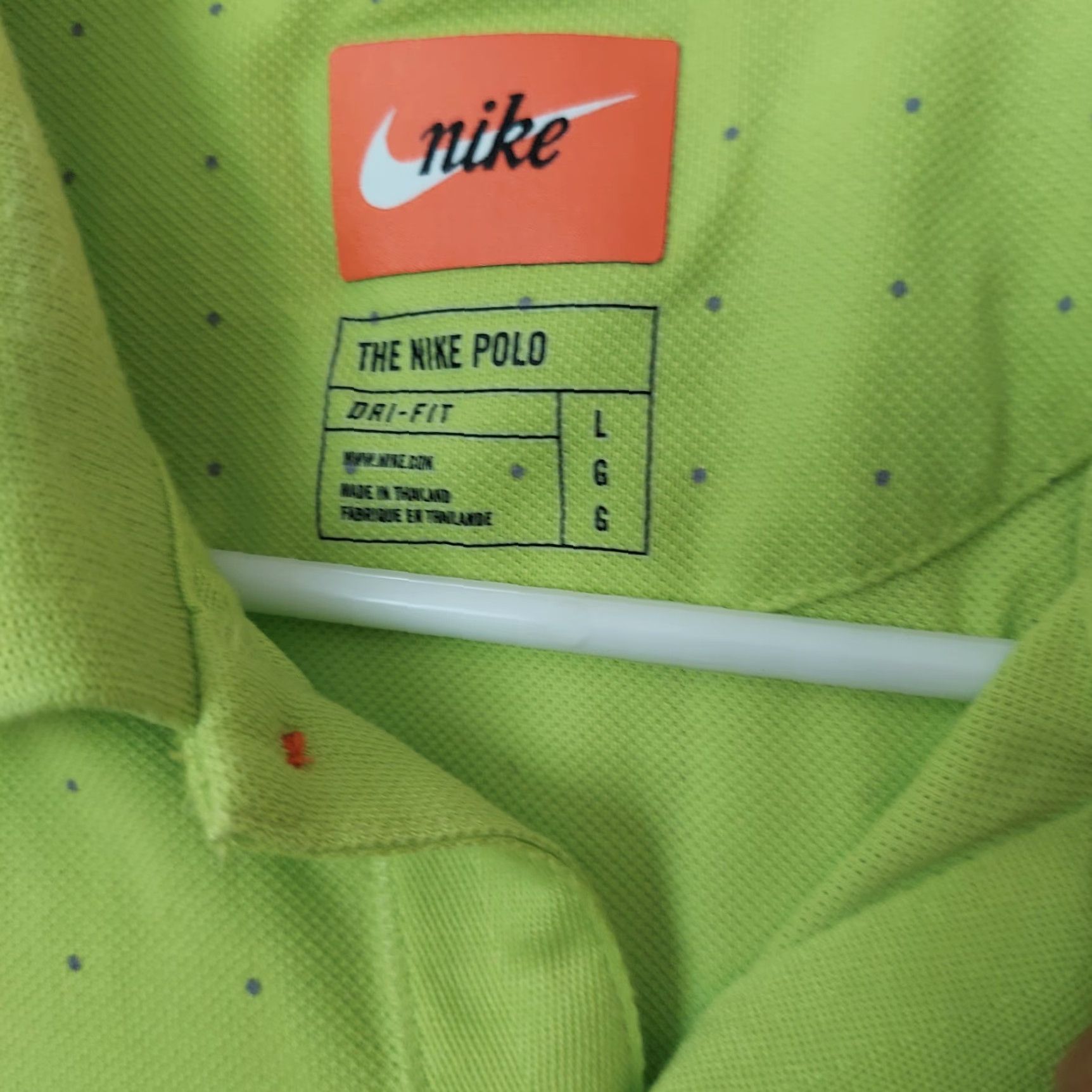 Nike Nike Polo Golf Shirt Men L Green Polo Shirt Nike Golf Shirt Mens L Green Size US L / EU 52-54 / 3 - 4 Thumbnail