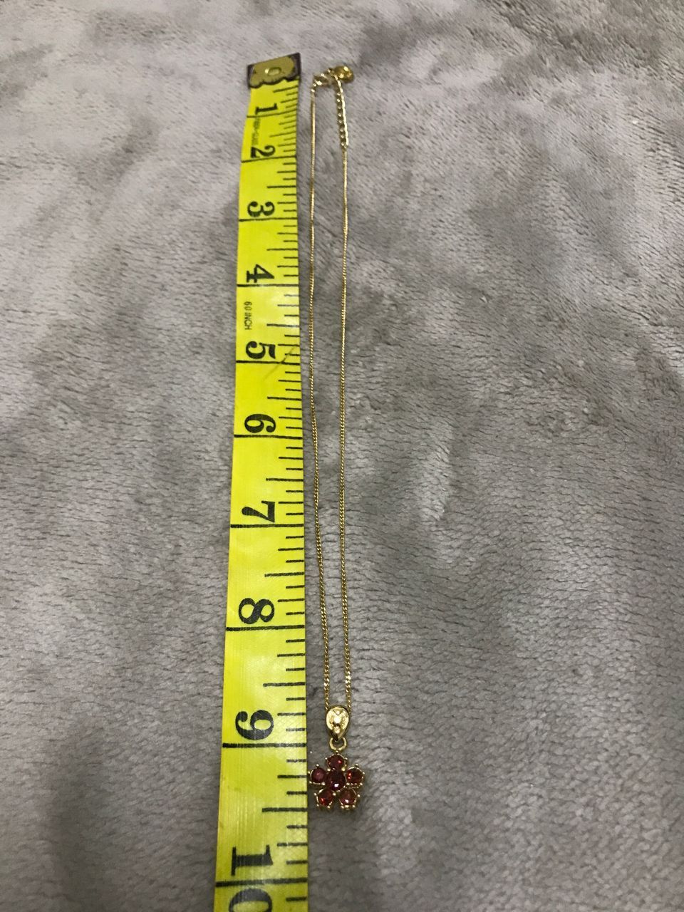 Jewelry × Mila Schon Mila Schon Natural Garnet Pendant Necklace Size ONE SIZE - 7 Thumbnail