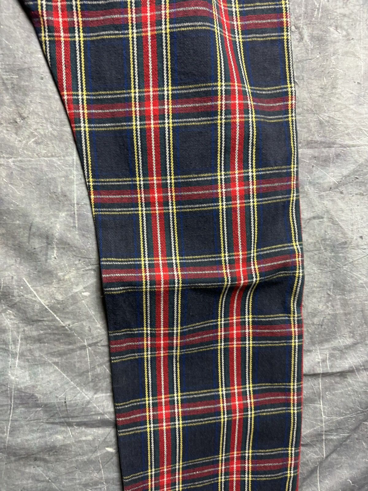 Kapital 11oz Tartan Check 5P Monkey Cisco Pants Size US 30 / EU 46 - 9 Thumbnail