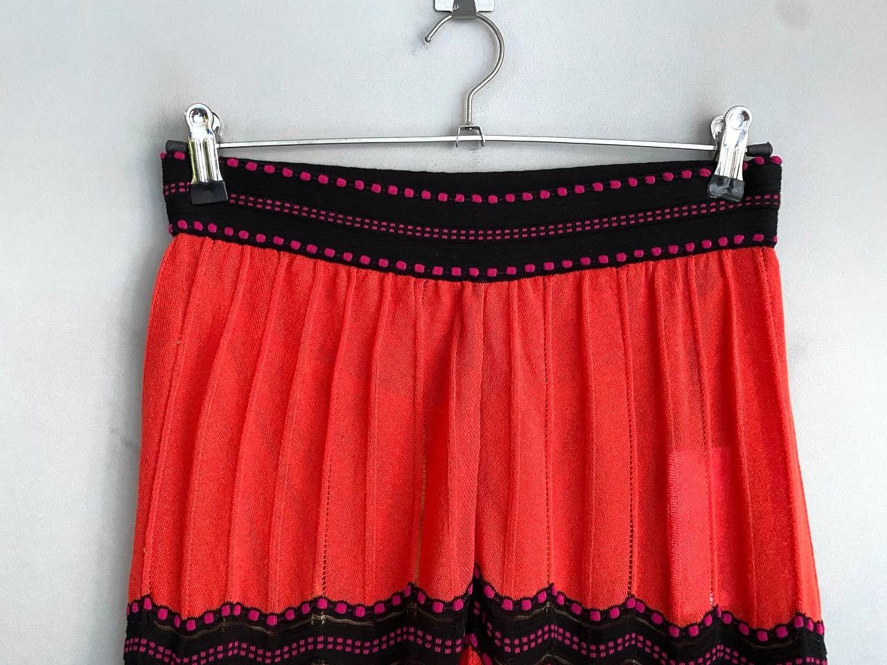 Missoni Missoni Womens Zig-Zag Pattern Knitted Wide-Leg Pants, 44/S Size 30" / US 8 / IT 44 - 5 Thumbnail