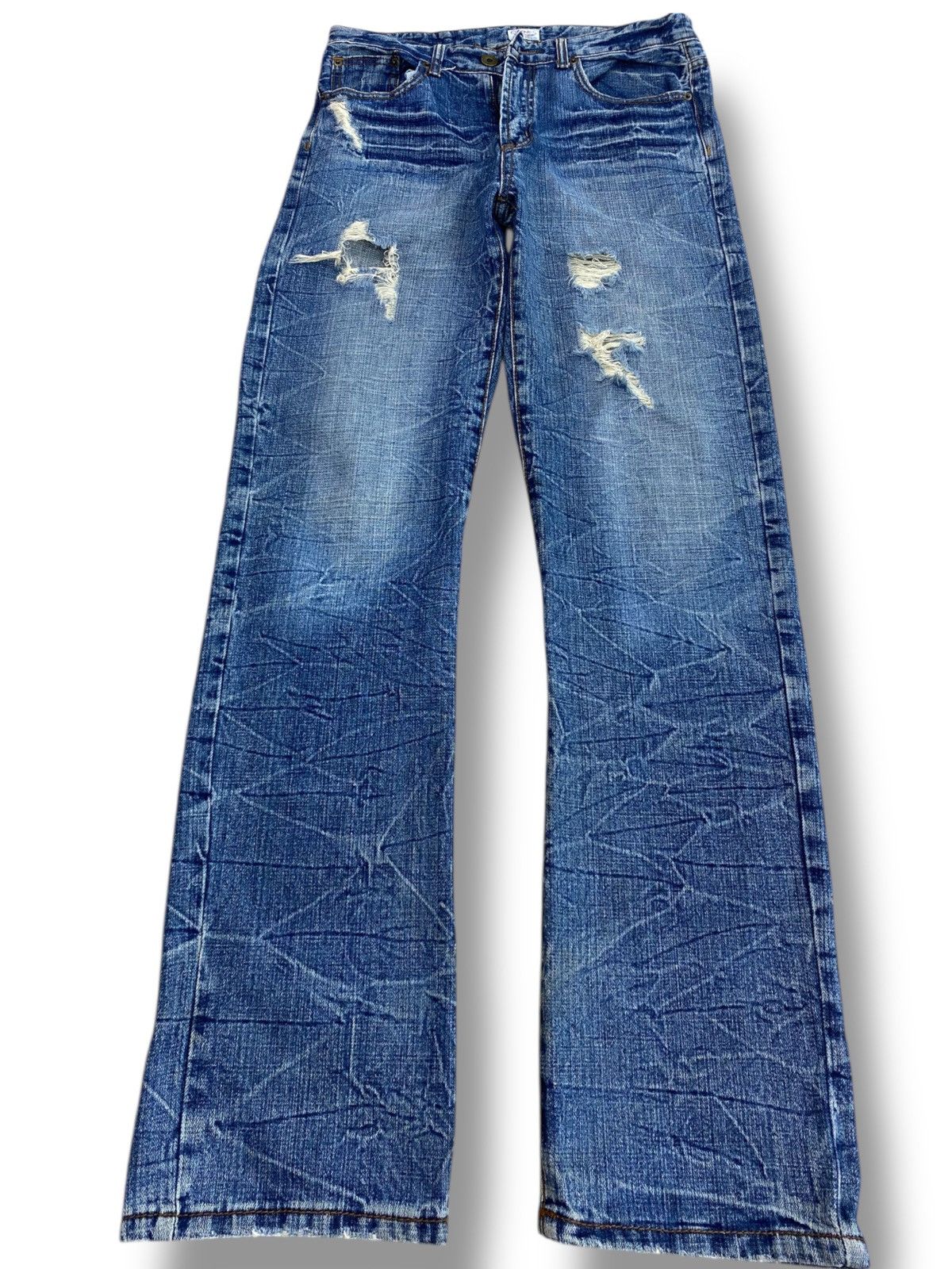 Ciaopanic Ciaopanic Artisan Distressed Stye Loose Jeans Size US 32 / EU 48 - 1 Thumbnail