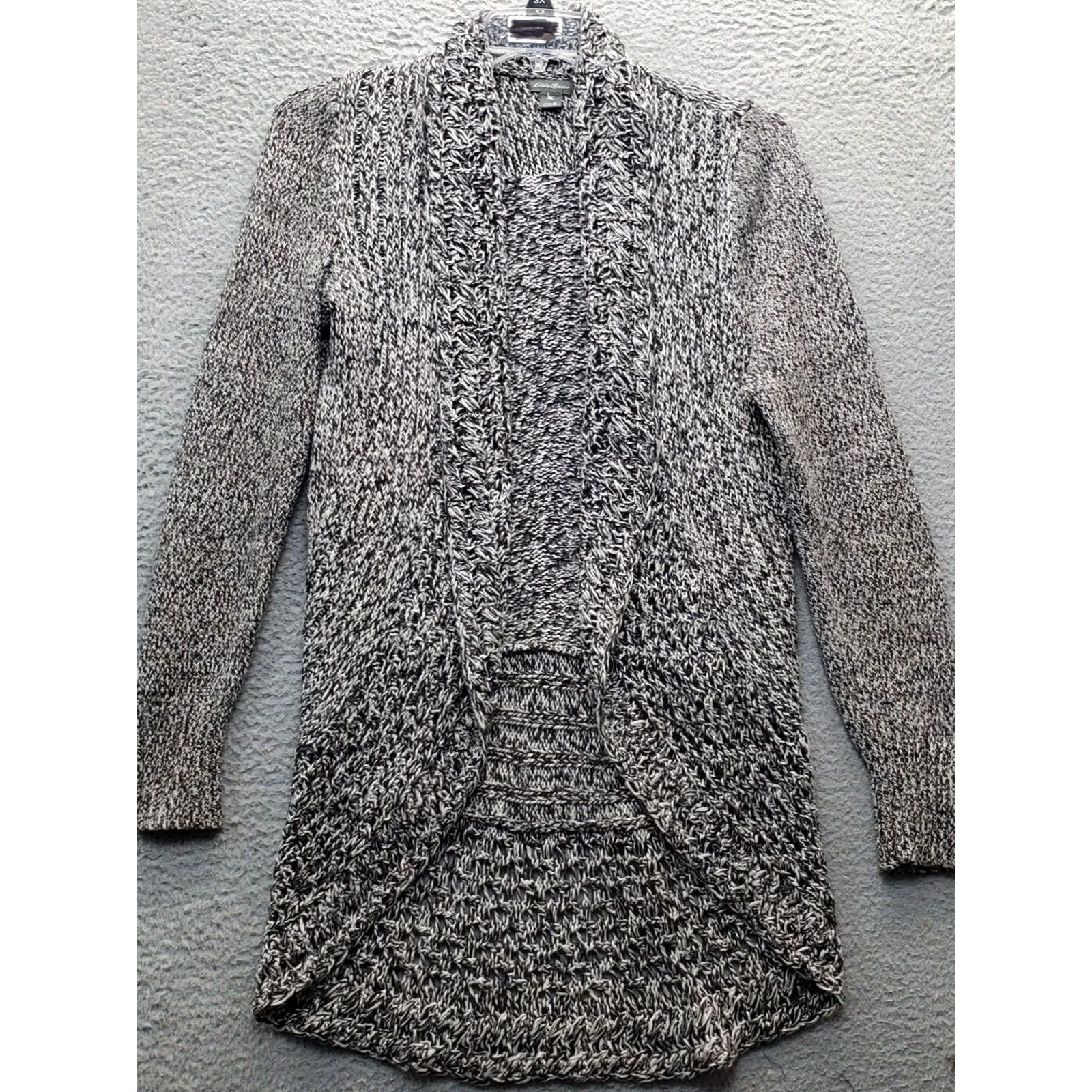 Eddie Bauer Eddie Bauer Cardigan Sweater Womens M Multi Cotton Long Sleeve Open Front Size M / US 6-8 / IT 42-44 - 2 Thumbnail