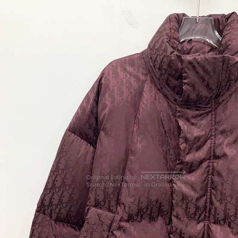 Dior Dior Crimson logo old flower dark pattern full print stand Size US S / EU 44-46 / 1 - 3 Thumbnail