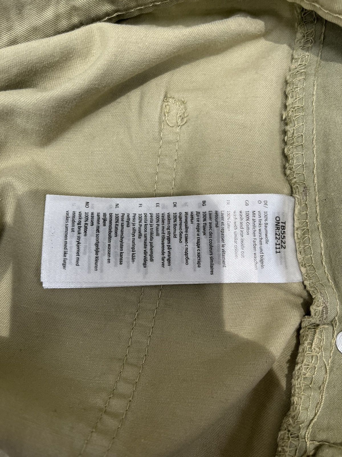 Urban Classics Urban Classics Work Pants Beige Size US 36 / EU 52 - 5 Thumbnail
