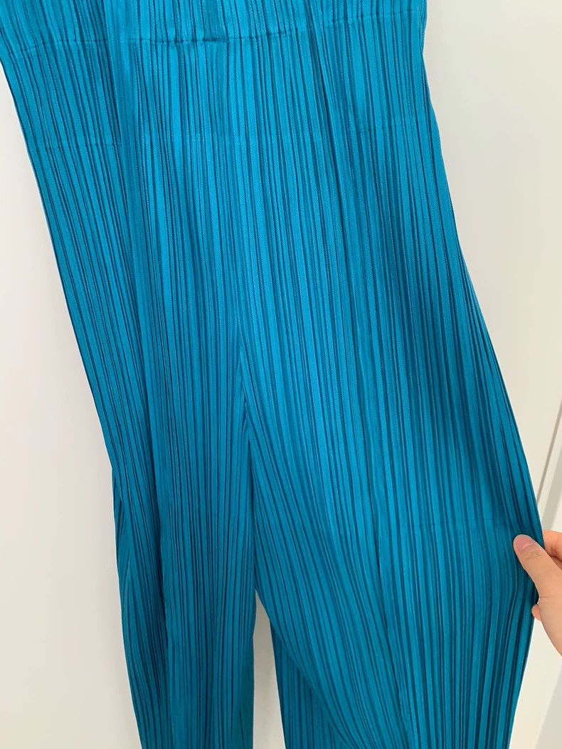 Issey Miyake Issey Miyake Turquoise blue overalls Size 25" / US 0 / IT 36 - 7 Thumbnail