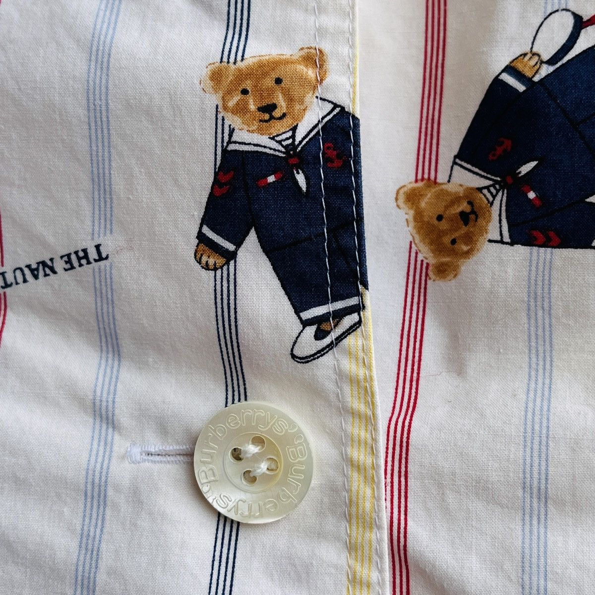 Burberry × Vintage Real Vintage Burberrys The Nautical Bear Monogram Skirts Size 26" / US 2 / IT 38 - 11 Thumbnail