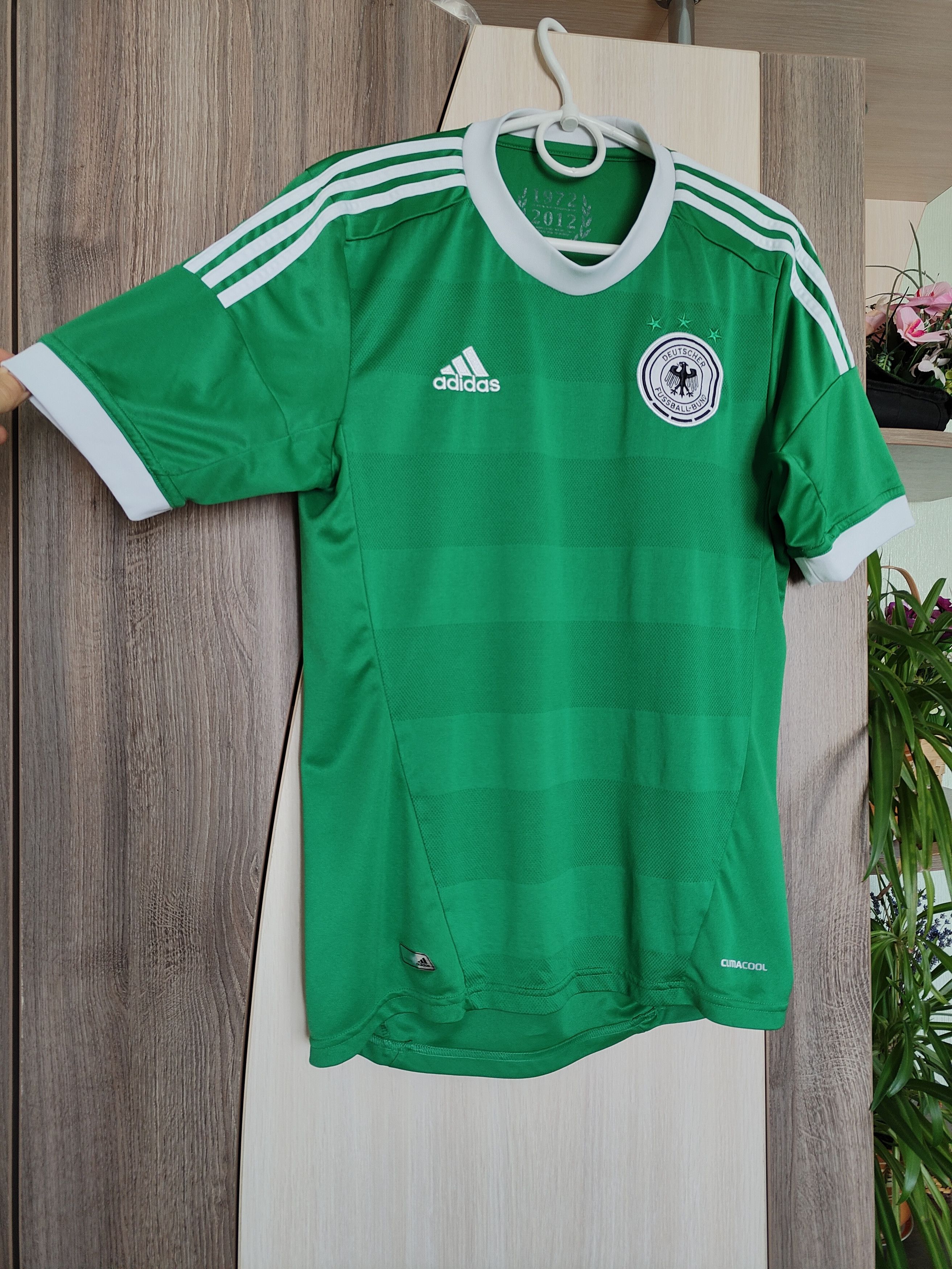 Adidas Adidas Germany Soccer Jersey Deutscher Football Bund 12/13 Size US S / EU 44-46 / 1 - 1 Thumbnail