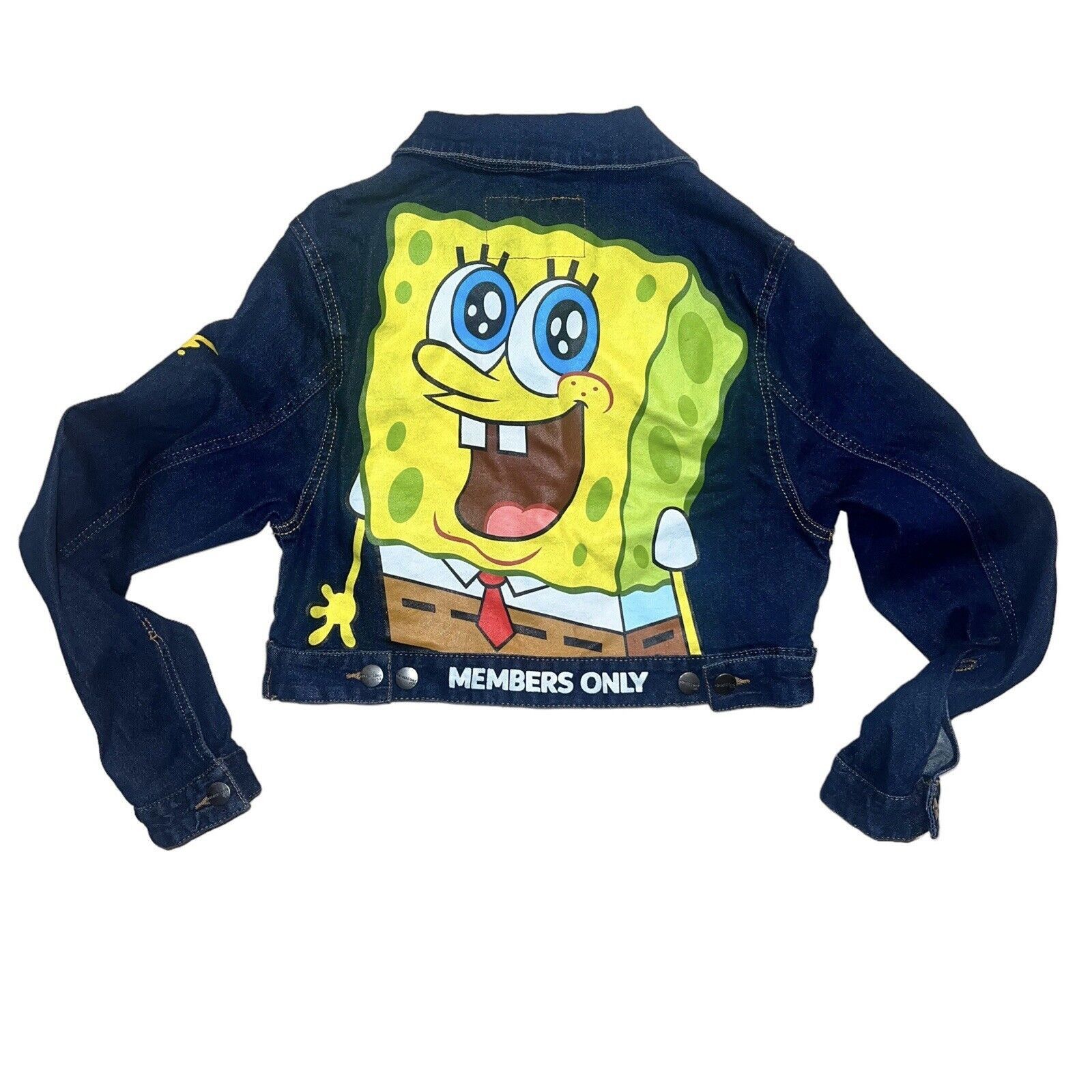 Members Only Members Only X Nickelodeon SpongeBob Square Pants Jean Jack Size L / US 10 / IT 46 - 4 Thumbnail