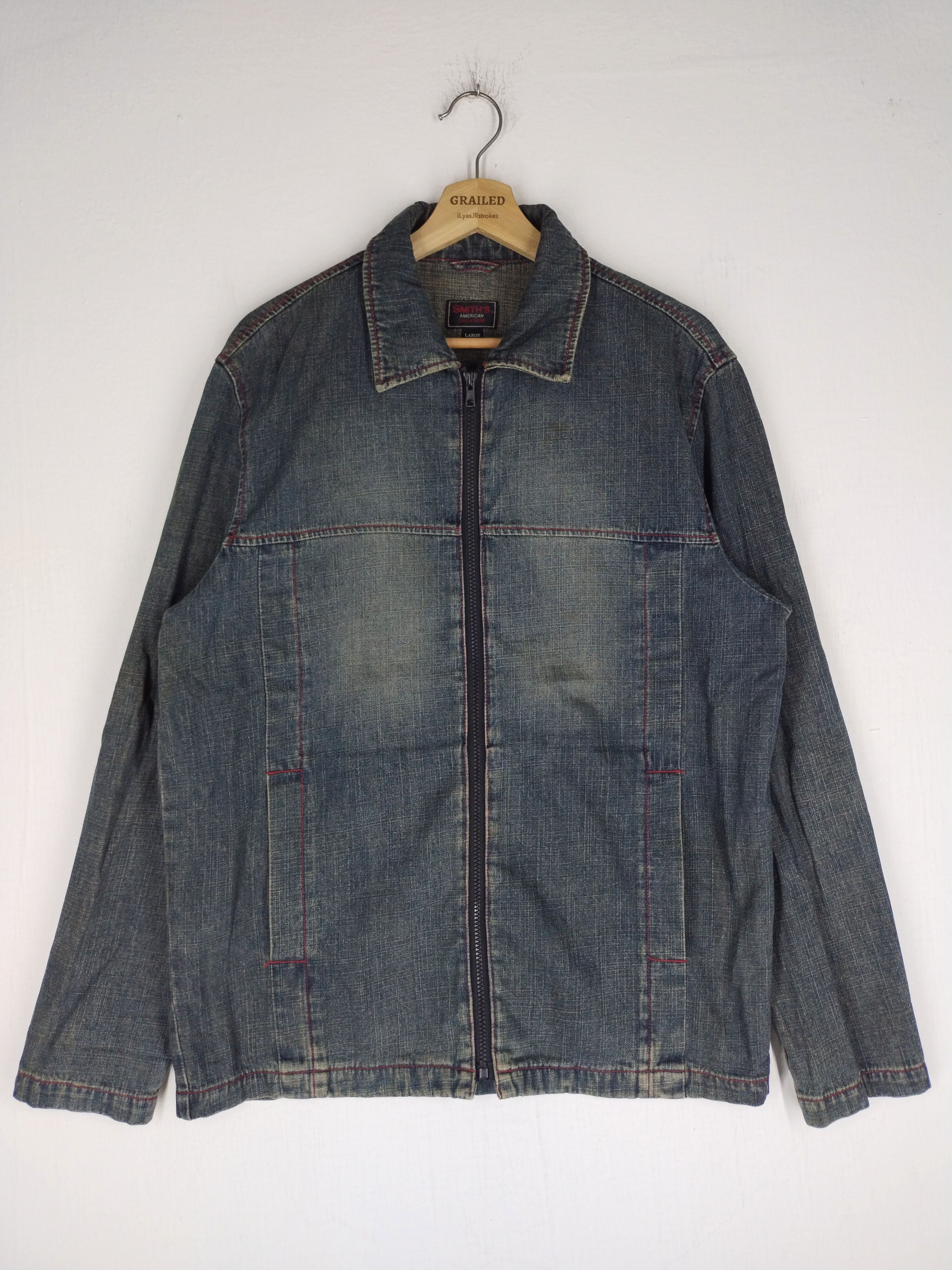 Smith's American Vtg Smith's American Workers Denim Jacket Size US L / EU 52-54 / 3 - 1 Thumbnail
