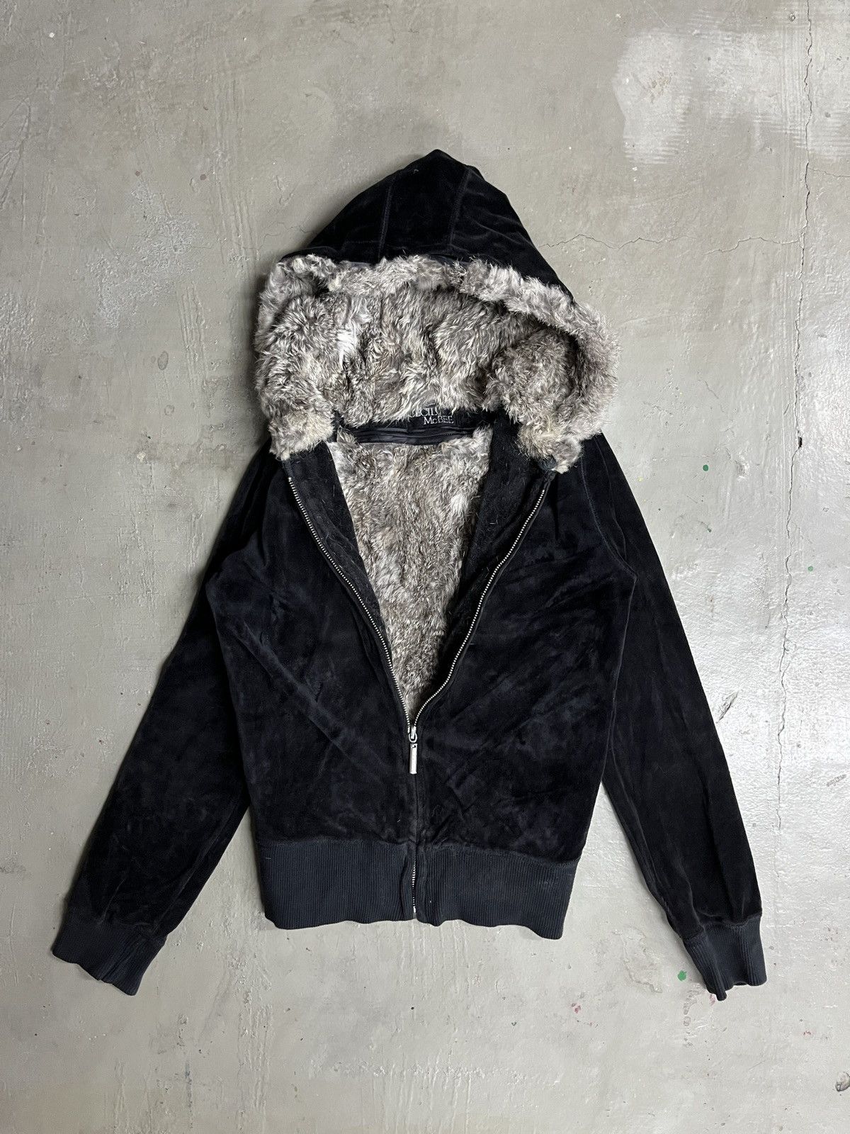 If Six Was Nine CECIL Mc BEE - Big Fur Hoodie ifsixwasnine lgb vkei style Size M / US 6-8 / IT 42-44 - 1 Thumbnail