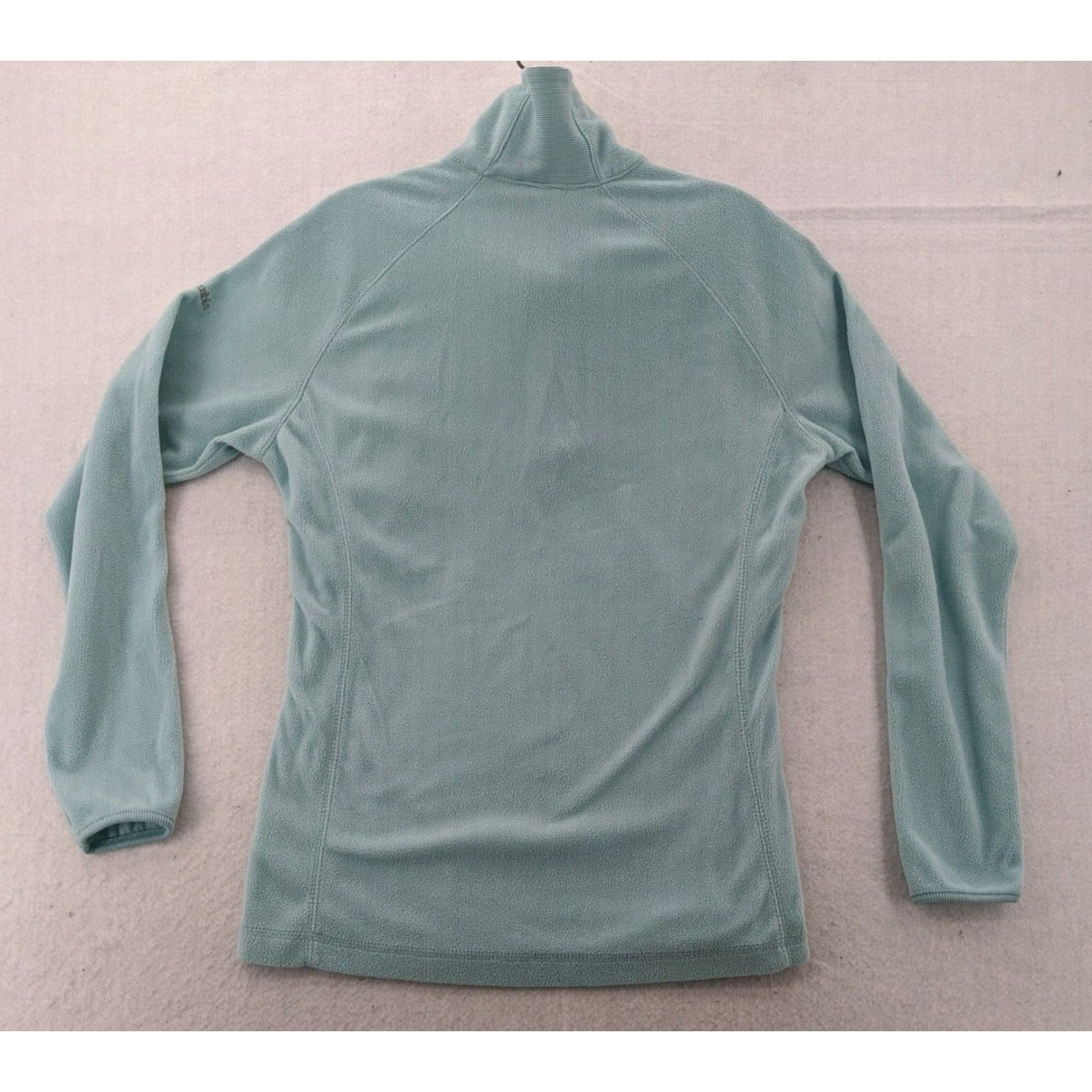 Vintage Columbia Fleece Pullover Shirt Women's M Blue Long Sleeve 1/4 Zip Sweater Size M / US 6-8 / IT 42-44 - 3 Thumbnail