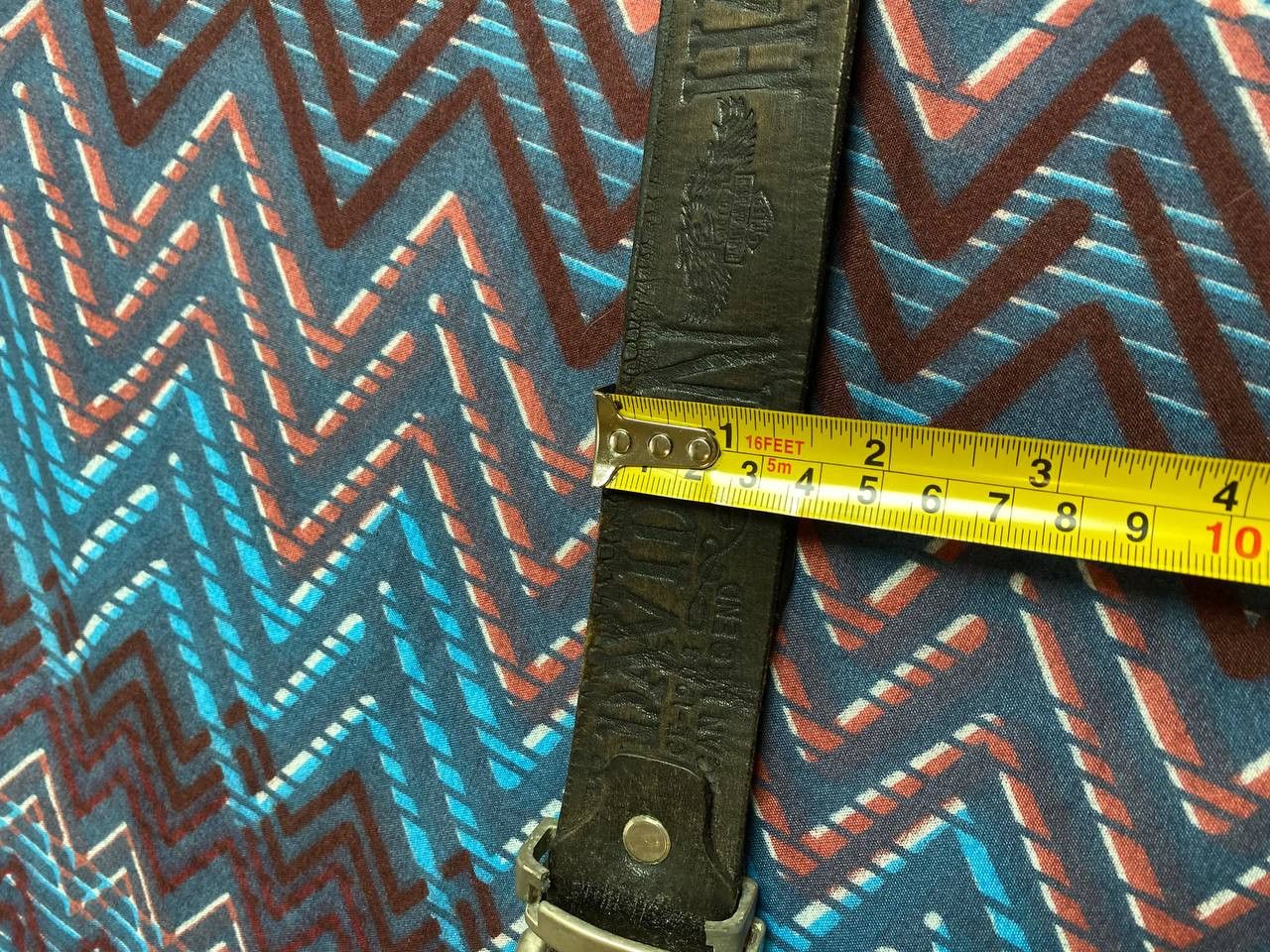 Harley Davidson Belt Harley Davidson logo Vintage streetwear Y2K Size ONE SIZE - 18 Thumbnail