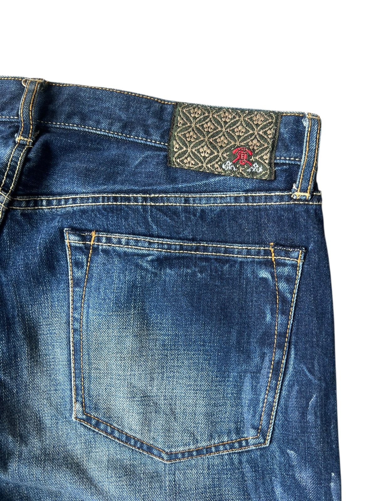 Eternal ETERNAL Japan Fade Clawmark Denim Painter Jeans Straight Cut Size US 36 / EU 52 - 19 Thumbnail