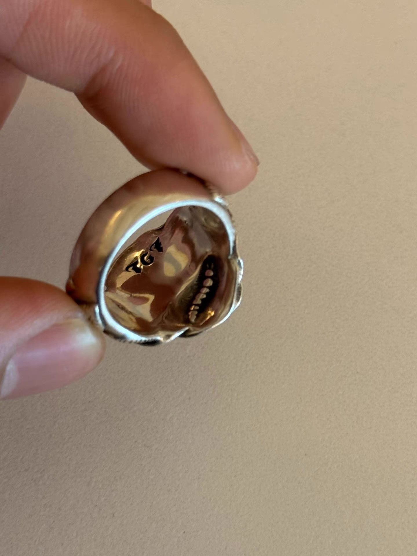 The Great Frog The Great Frog rose ring Q8 Size ONE SIZE - 4 Thumbnail