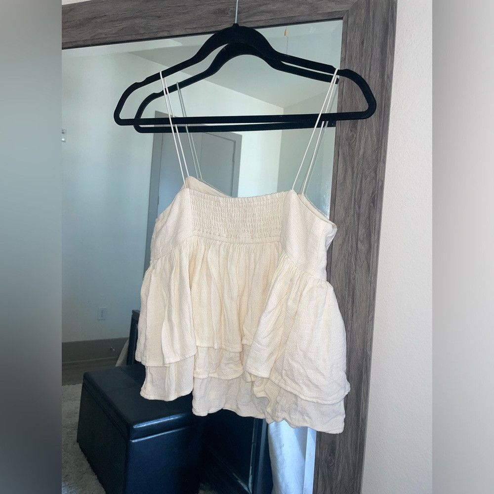 Urban Outfitters Urban outfitters cream tank top Size M / US 6-8 / IT 42-44 - 4 Thumbnail