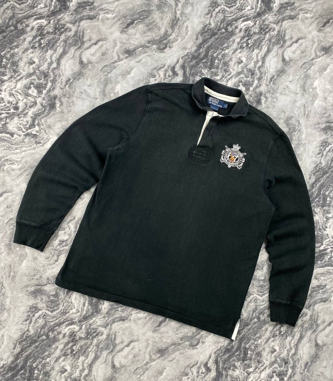 Vintage Polo Ralph Lauren Rugby Polo Long Sleeve