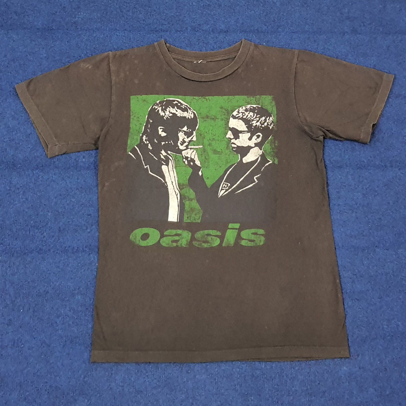 Band Tees Vintage OASIS American 90s Rock Band Tshirt C259N8 Size US S / EU 44-46 / 1 - 1 Thumbnail