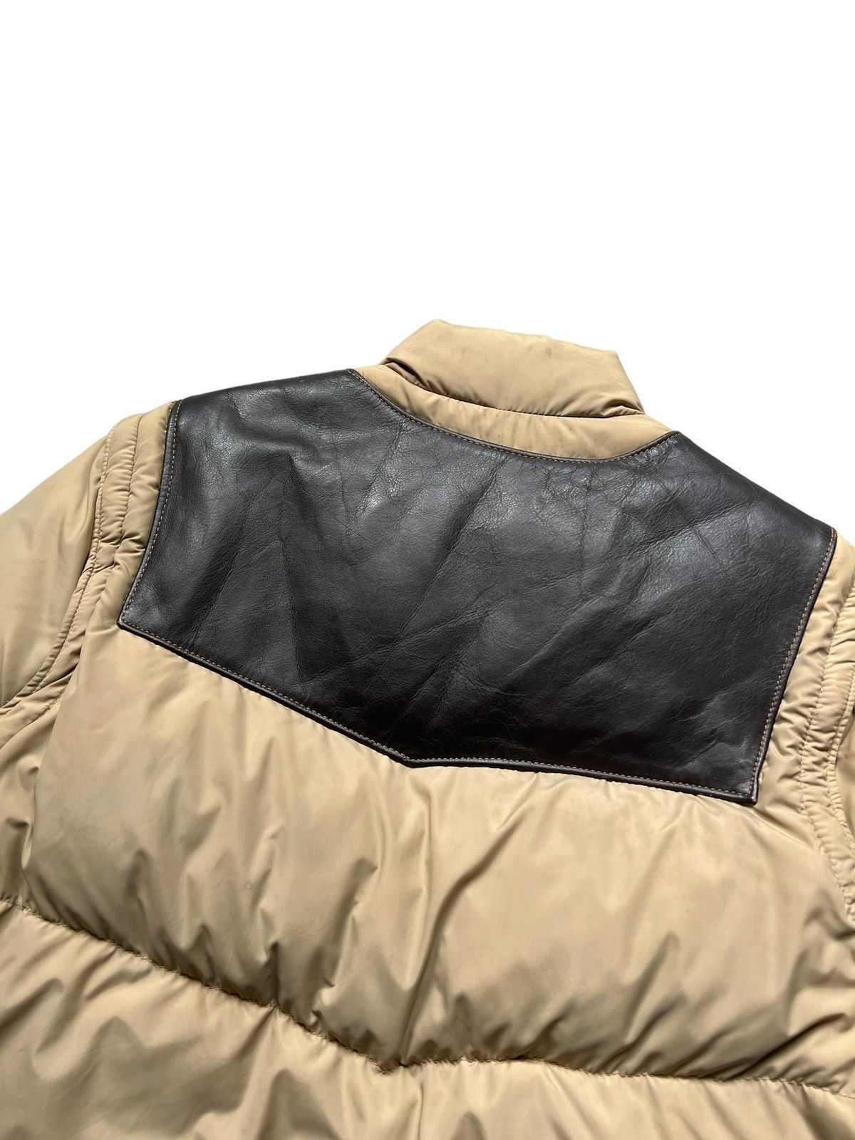 Schott Vintage Schott Western Puffer Down Vest Jacket Size US L / EU 52-54 / 3 - 7 Thumbnail