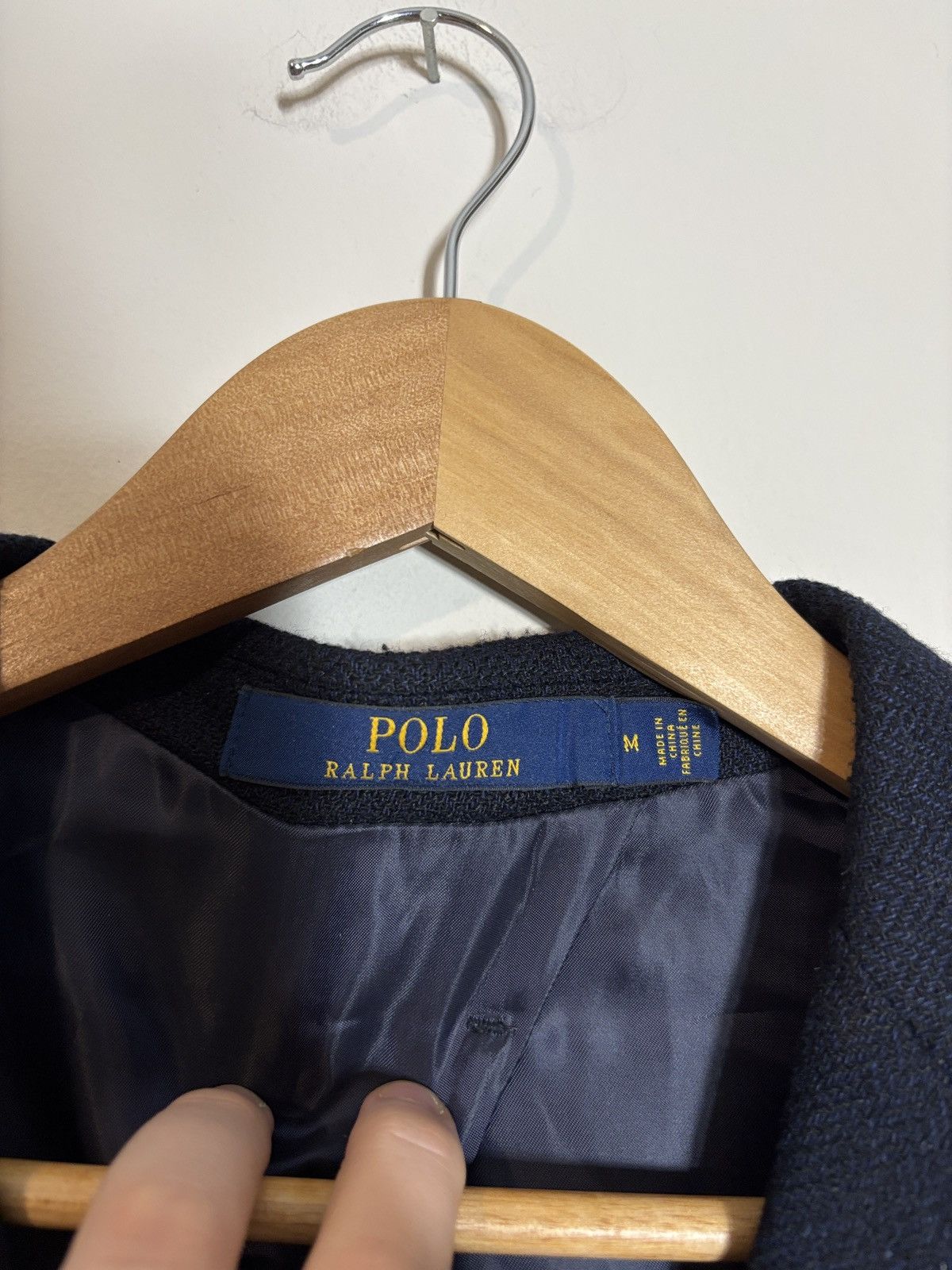Polo Ralph Lauren Polo Ralph Lauren Soft Double Knit Suit Navy Blazer 3 Button Size US M / EU 48-50 / 2 - 3 Thumbnail