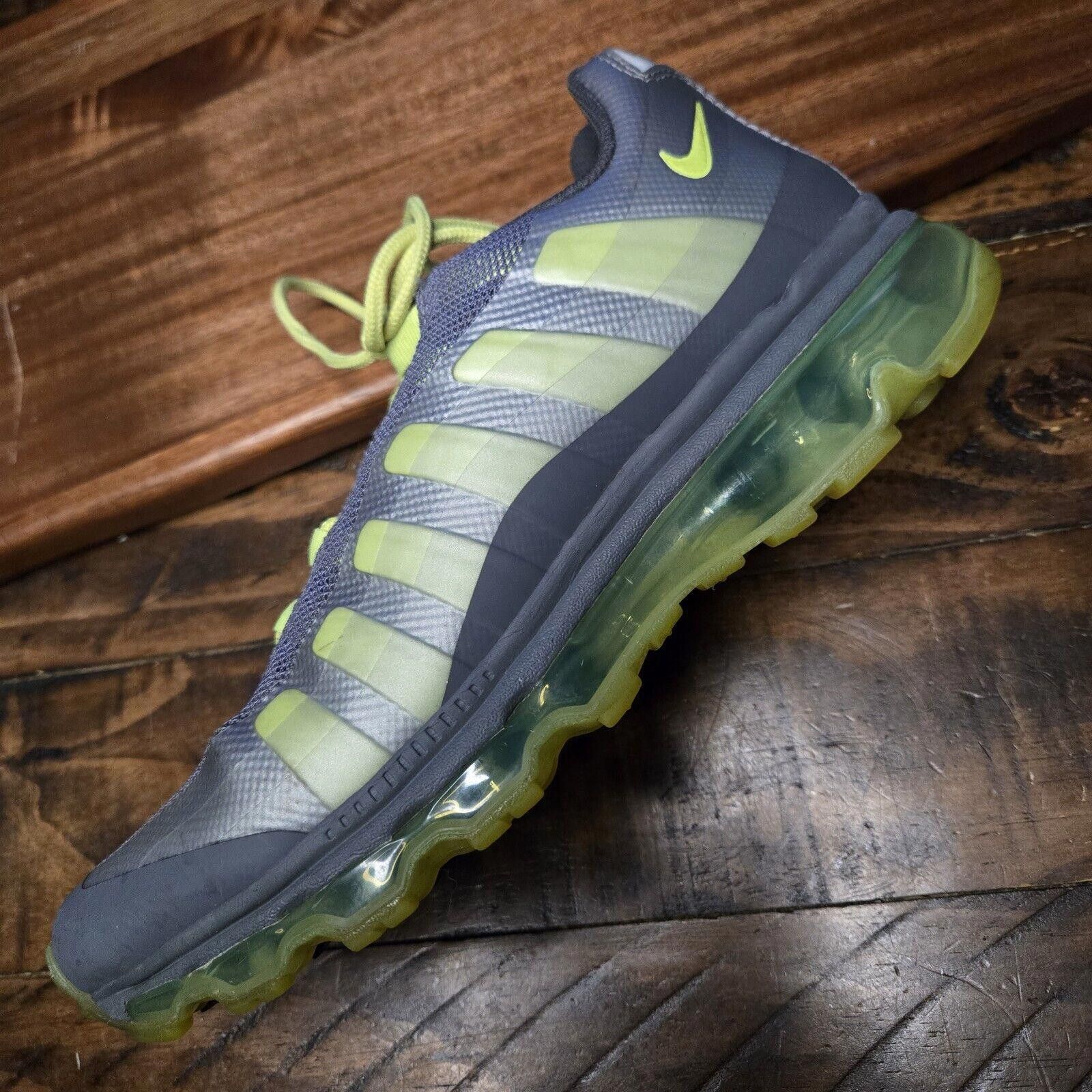 Nike Nike Air Max 95 360 GS Shoes Grey Volt 6.5Y 512169-003 AS3 Size US 6.5 / EU 39-40 - 8 Thumbnail