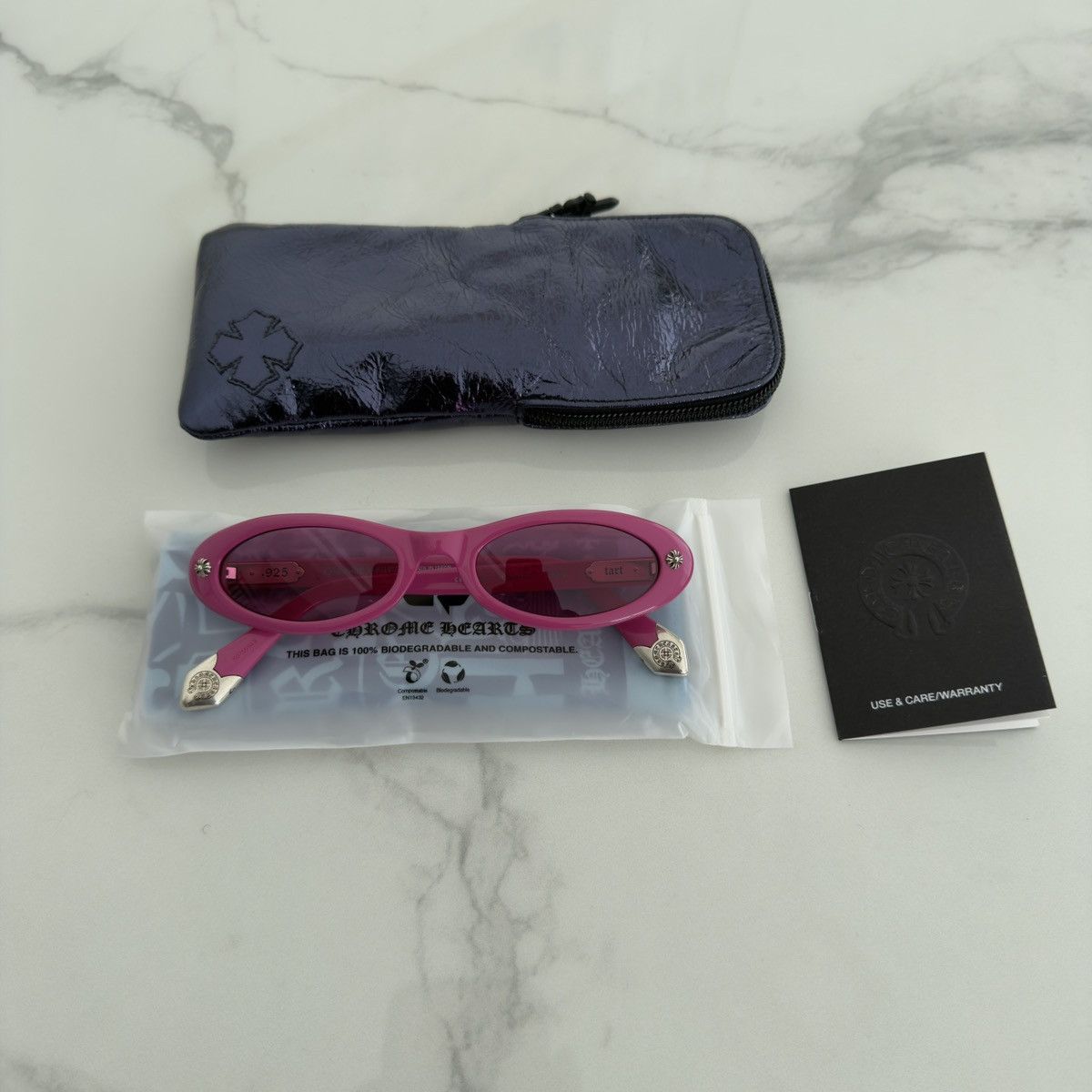 CHROME HEARTS TART SUNGLASSES RASPBERRY 🚫READ DESCRIPTION🚫