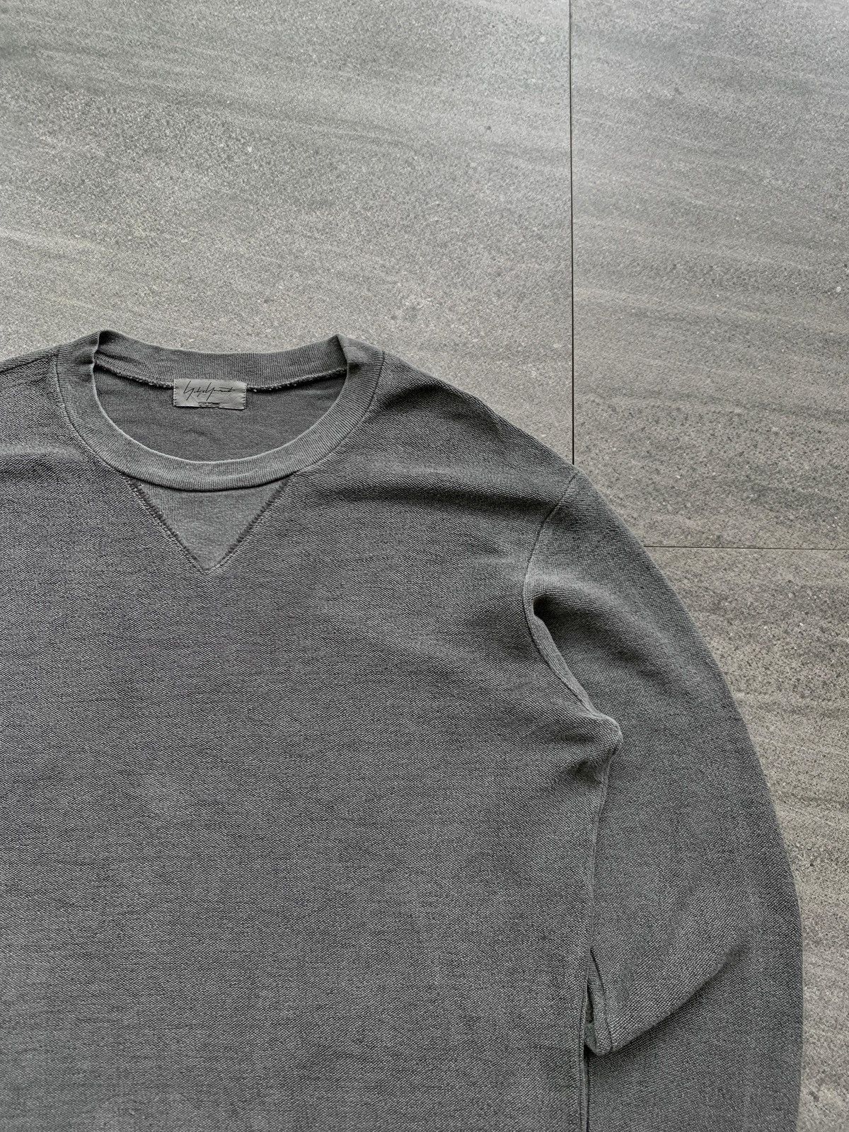 Yohji Yamamoto FREE TAX! YYPH Faded Rayon Blend Crewneck Size US L / EU 52-54 / 3 - 3 Thumbnail