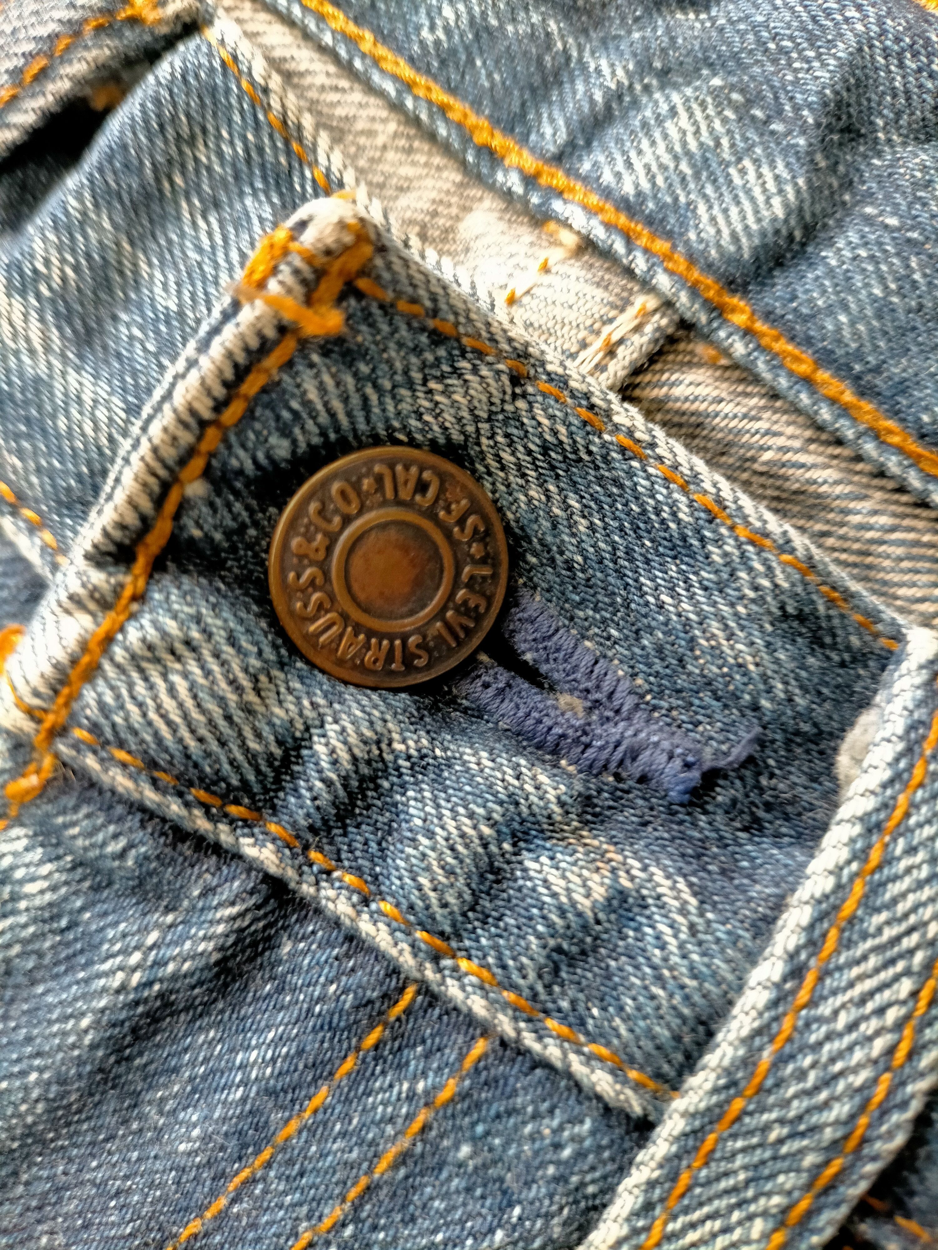 Levi's Japanese 🇯🇵 Flare Jeans Levis 517 Boot cut Denim Size US 32 / EU 48 - 20 Thumbnail
