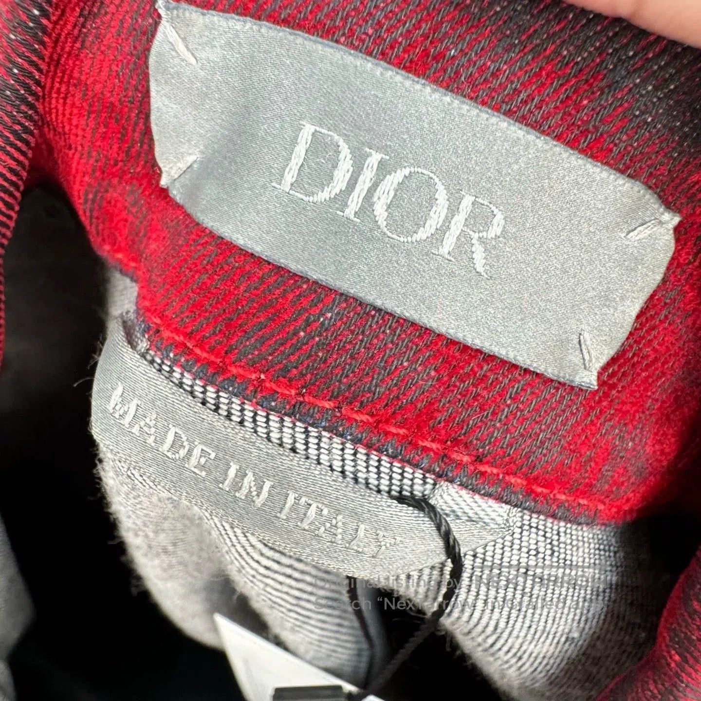 Dior Dior Cartoon Embroidered Flocking Shirt Jacket. Size US M / EU 48-50 / 2 - 5 Thumbnail
