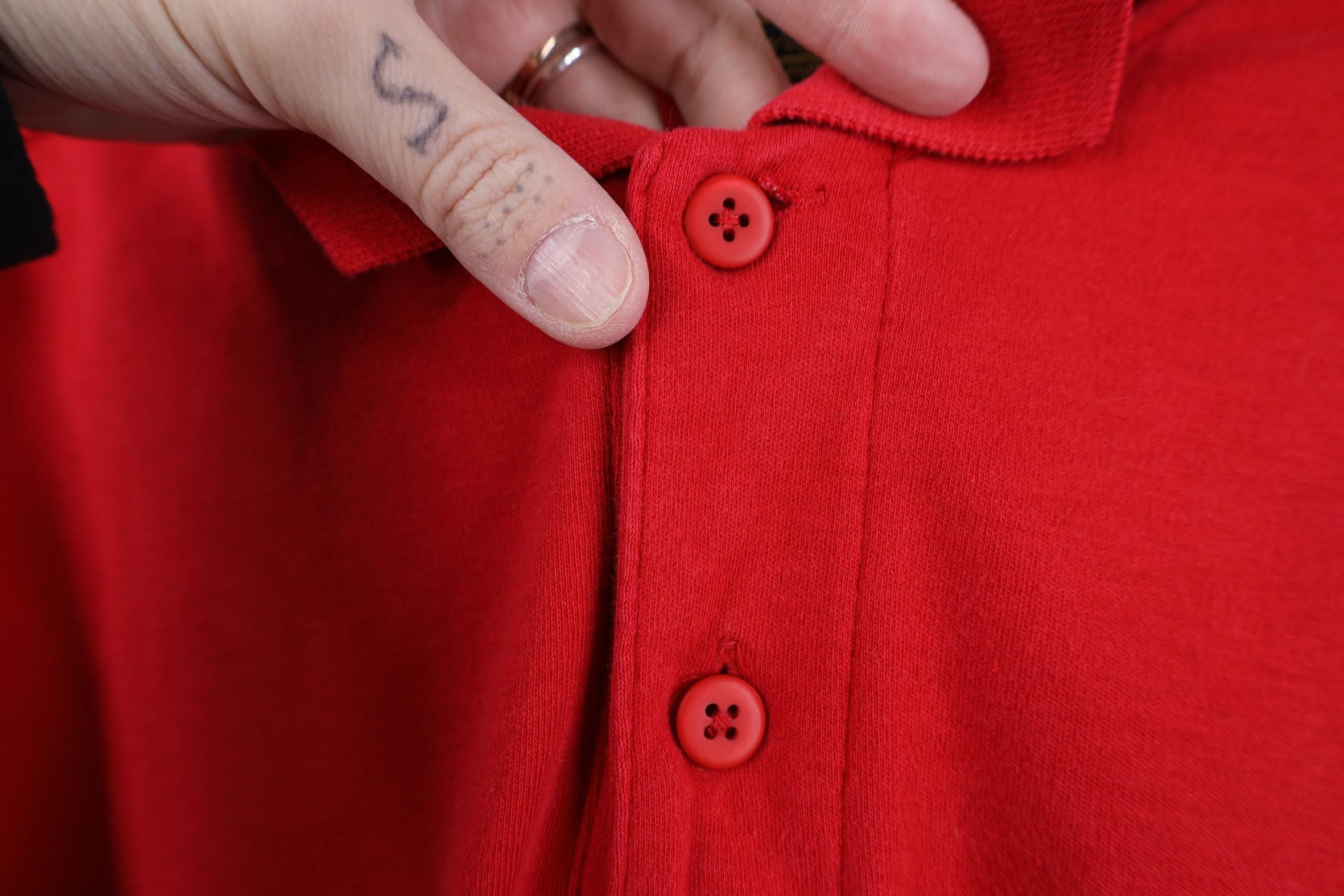 Eddie Bauer Vintage 90s Eddie Bauer Soft Cotton Golf Polo Shirt Red Size US M / EU 48-50 / 2 - 4 Thumbnail
