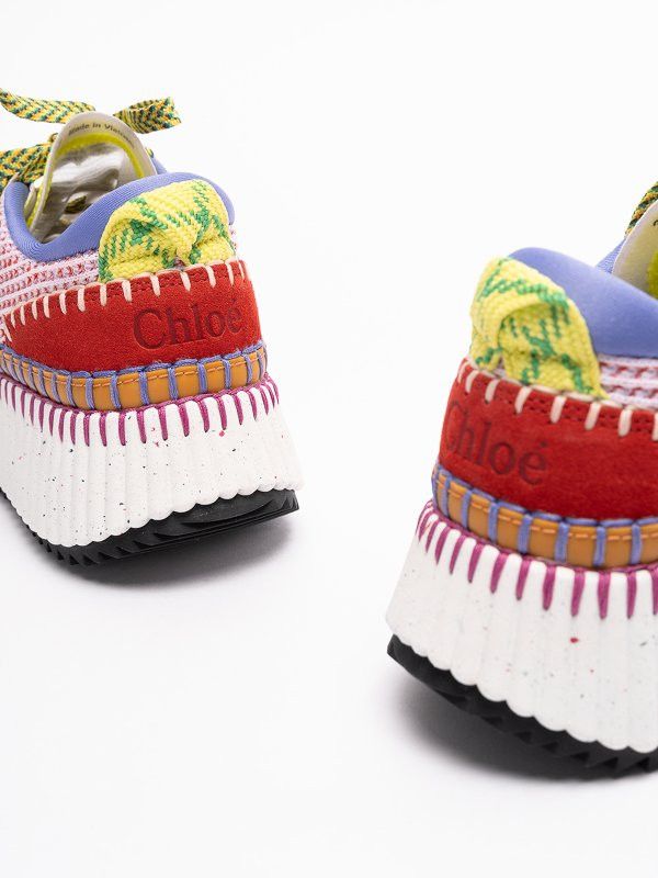 Chloe o1loc1c0425 Nama Sneakers in Multicolor Size US 11 / IT 41 - 4 Thumbnail