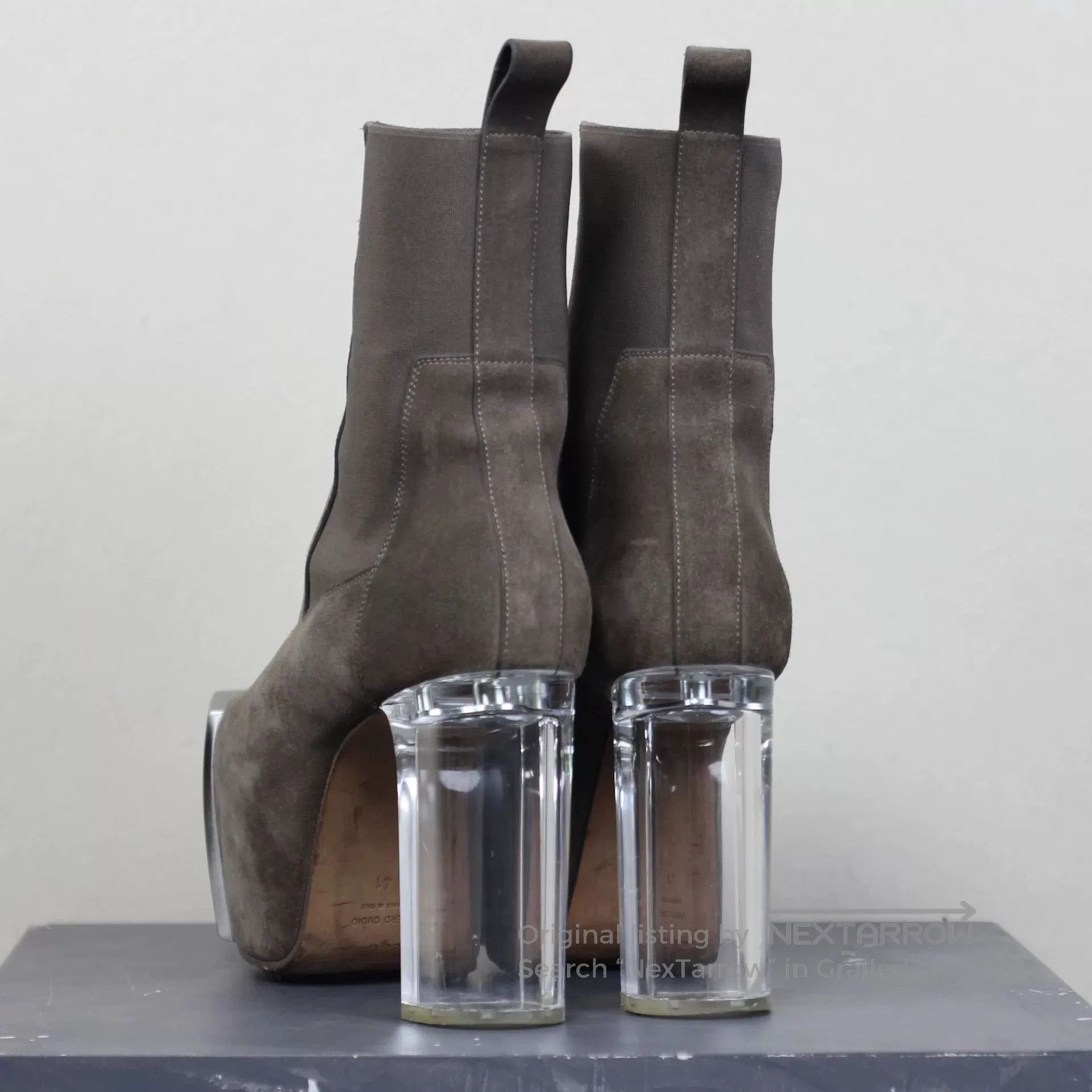 Rick Owens Rare Rick Owens Suede Chelsea Boots. Size US 8 / EU 41 - 3 Thumbnail