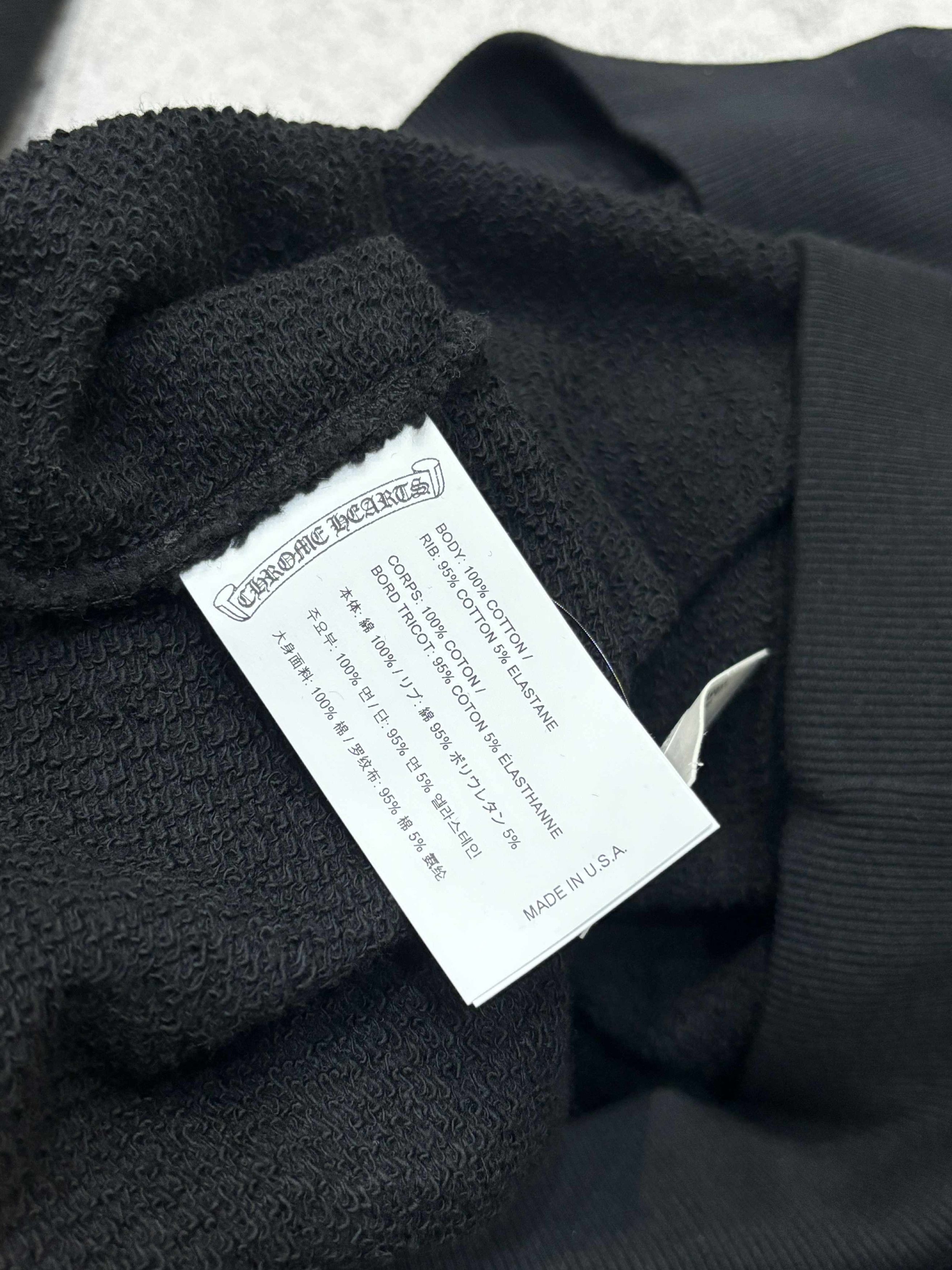 Chrome Hearts CHROME HEARTS Blind Spot Black Tripple Cross Sweater BLACK Size US S / EU 44-46 / 1 - 9 Thumbnail