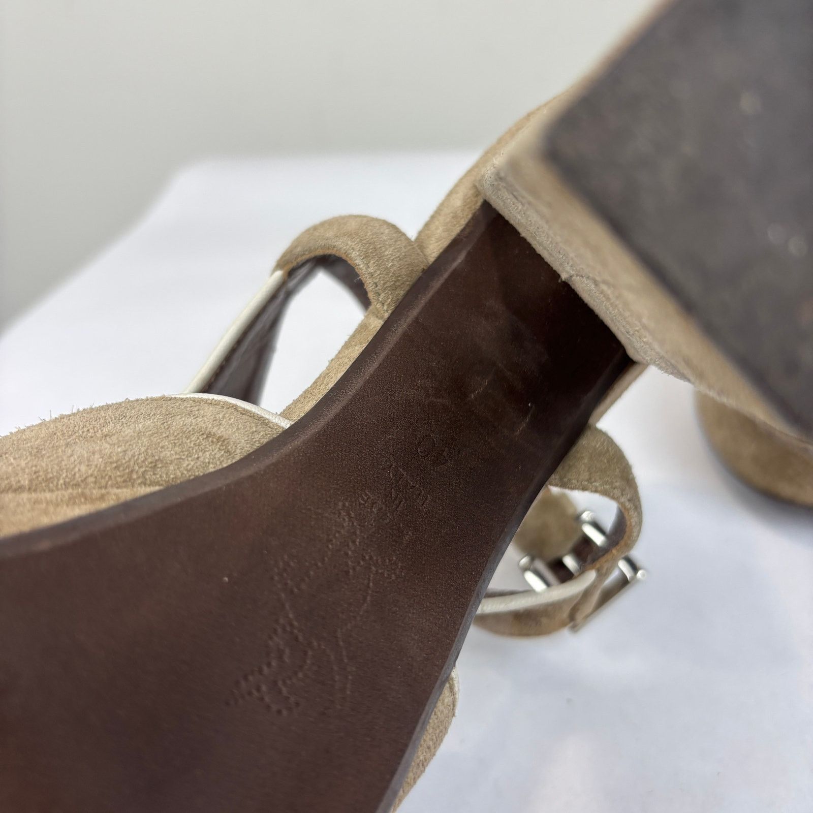 Japanese Brand × Marni Marni Suede Brown Heel Clogs Shoes Women's 40 US 10 Size US 10 / IT 40 - 14 Thumbnail