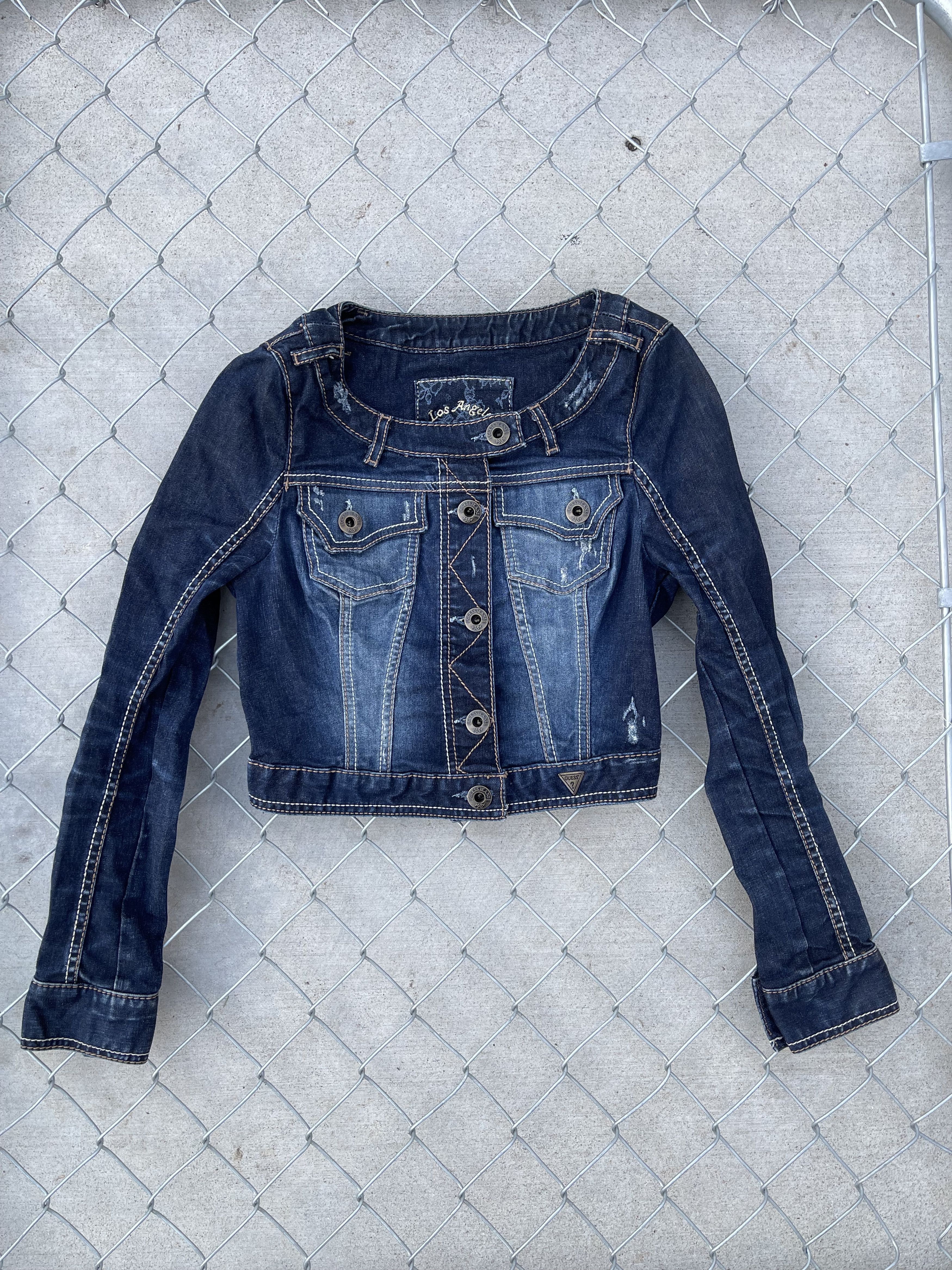 Guess GUESS Los Angeles Jeans Denim Top Size XS / US 0-2 / IT 36-38 - 1 Thumbnail
