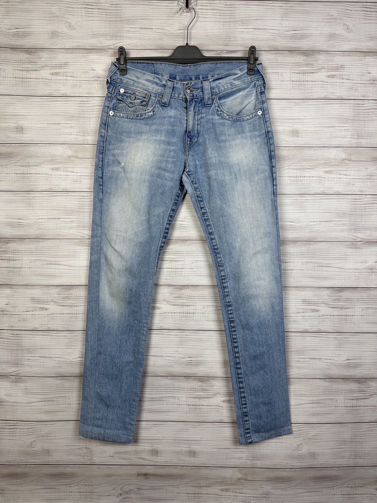 True Religion True Religion Crazy Jeans Size US 31 - 2 Thumbnail
